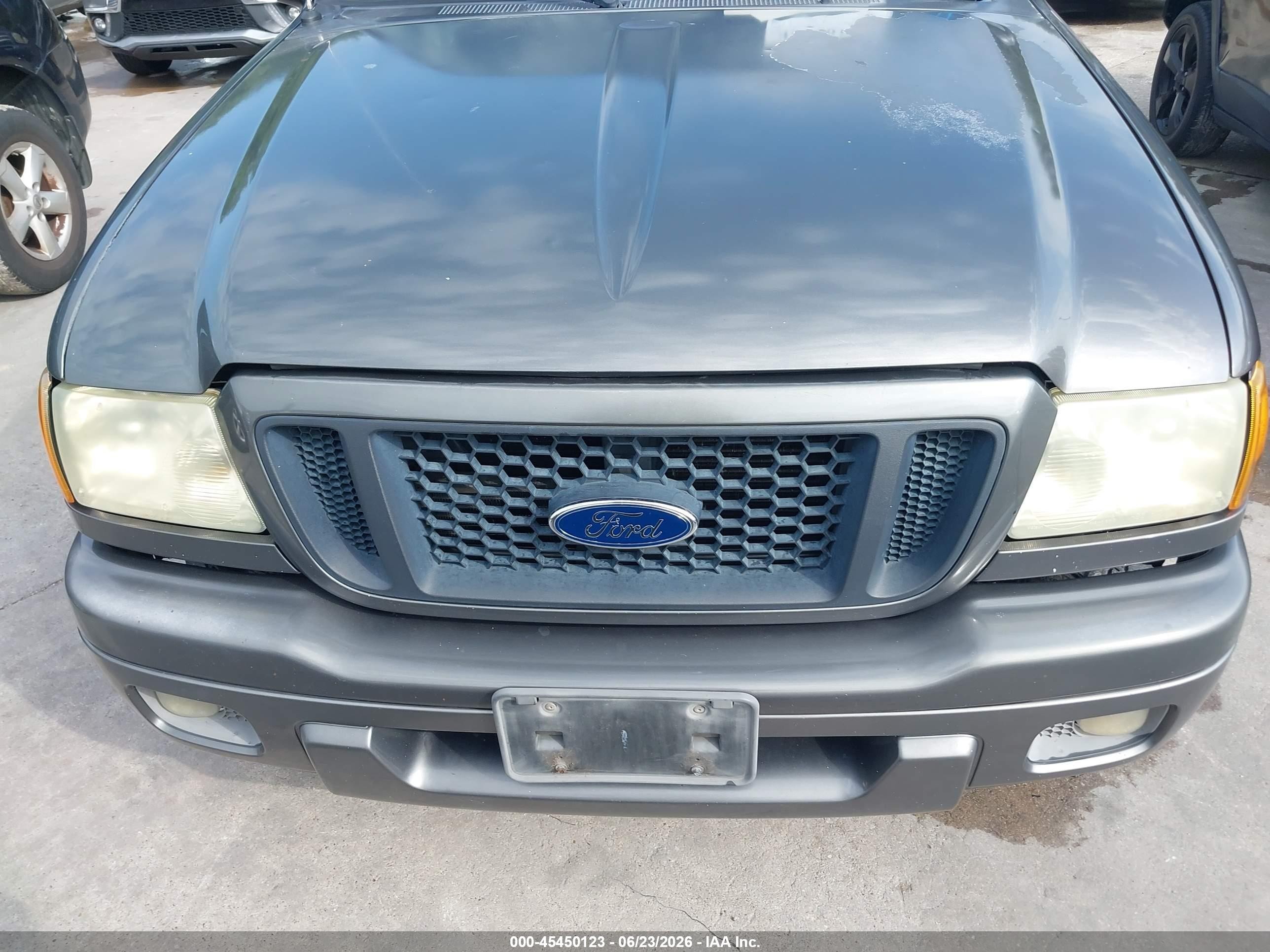2004 Ford Ranger Edge/tremor/xl/xlt Gray vin: 1FTYR14U64PA75777