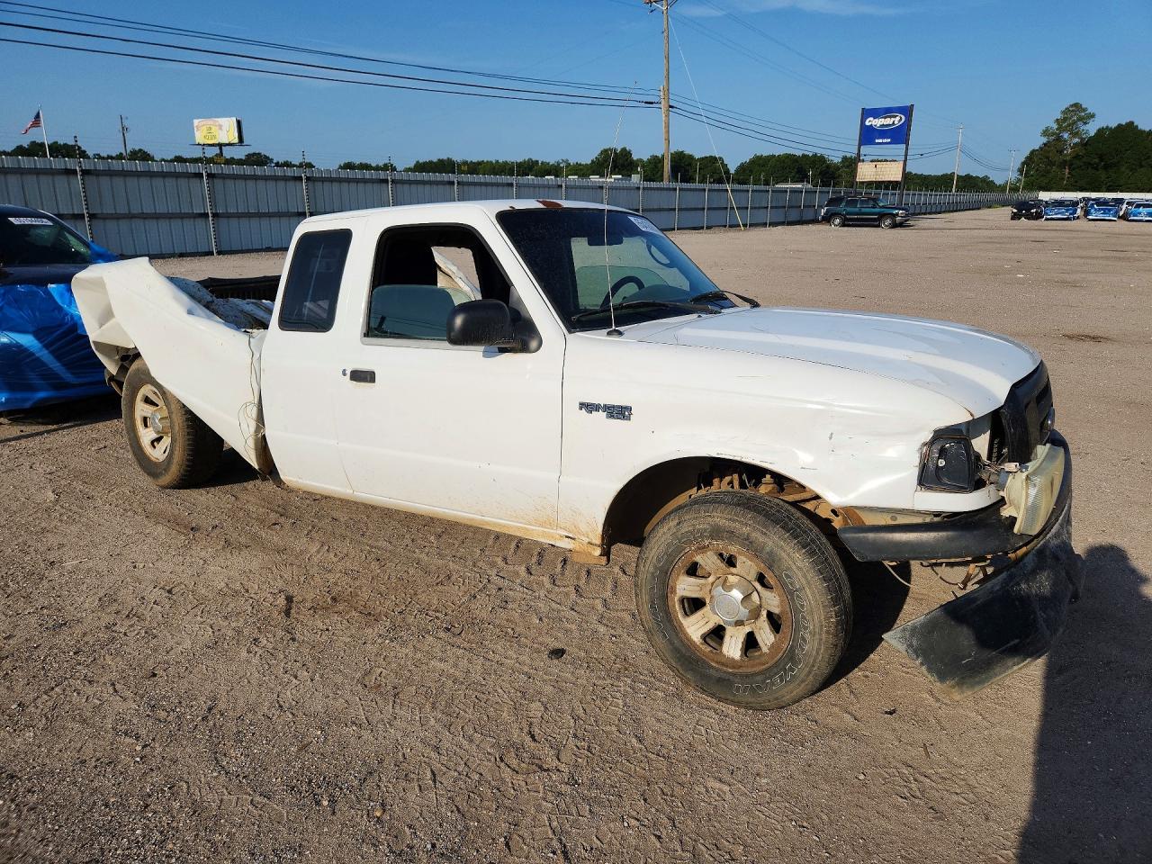 2004 Ford Ranger Super Cab Белый vin: 1FTYR14U64PB64507