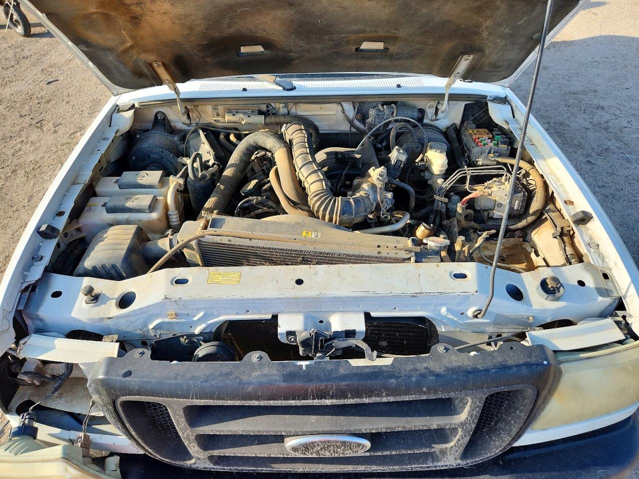 2004 Ford Ranger Super Cab Белый vin: 1FTYR14U64PB64507