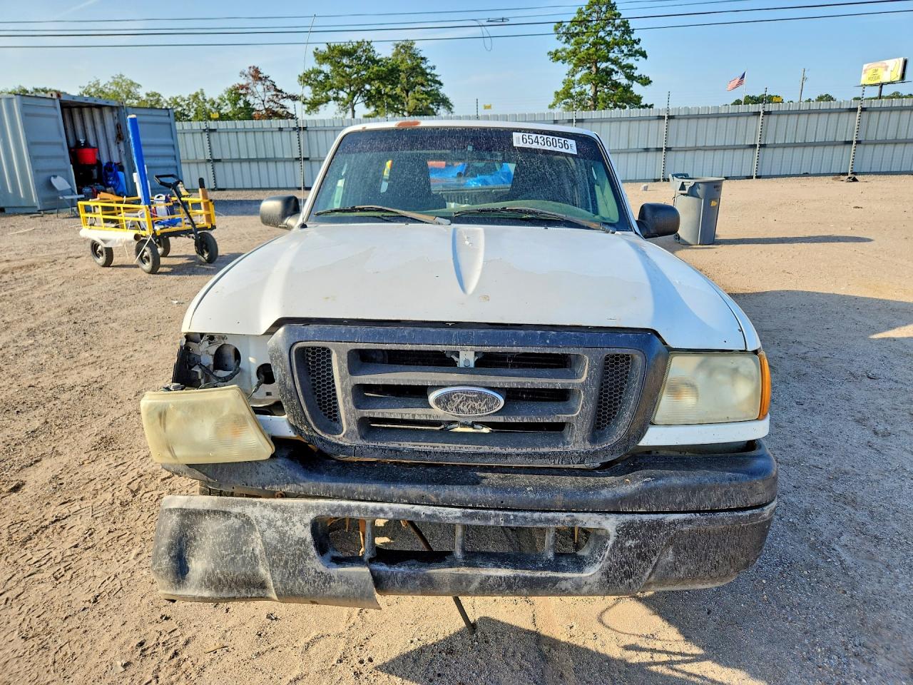 2004 Ford Ranger Super Cab Белый vin: 1FTYR14U64PB64507