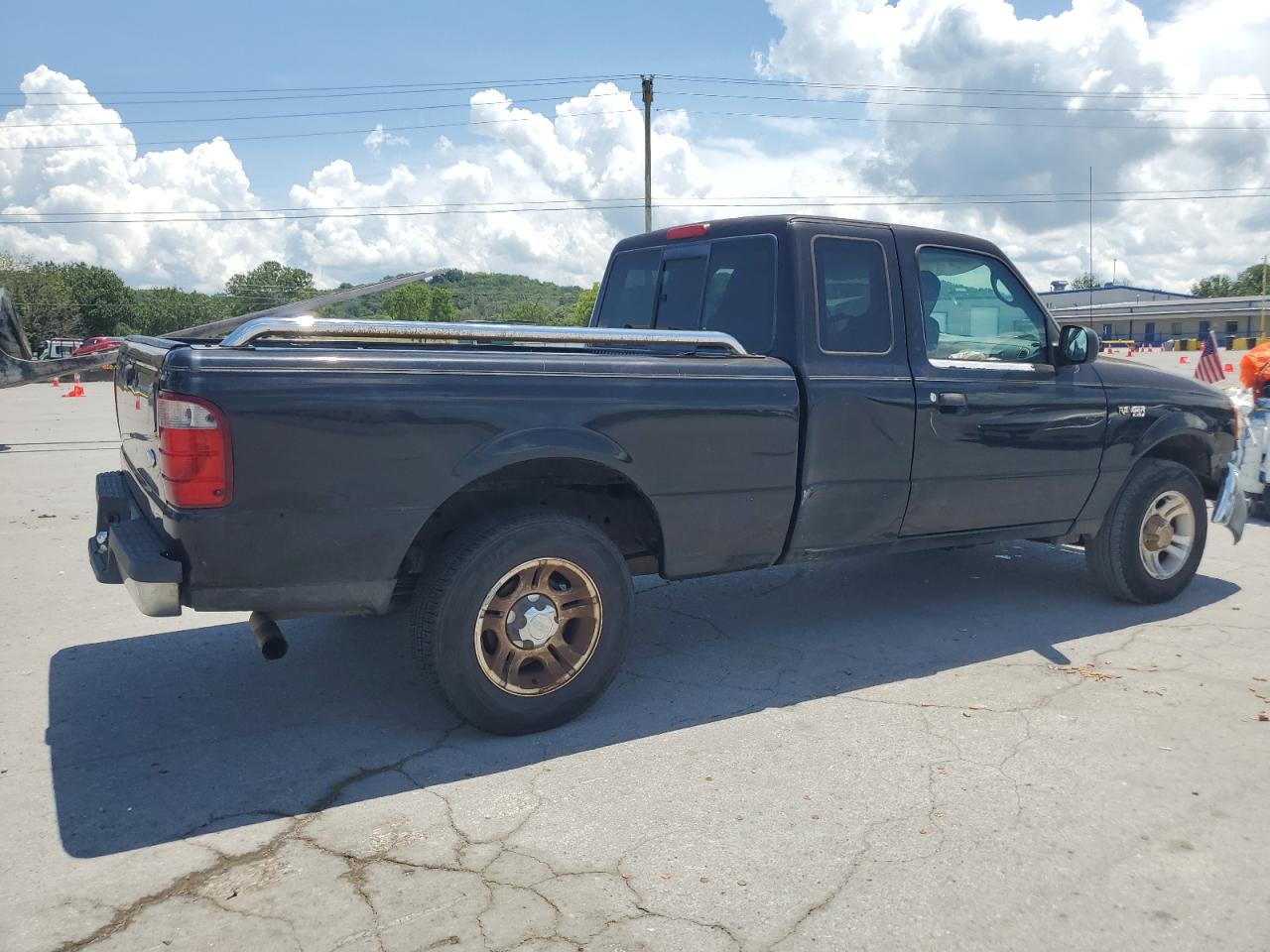 2005 Ford Ranger Super Cab Black vin: 1FTYR14U65PA50847