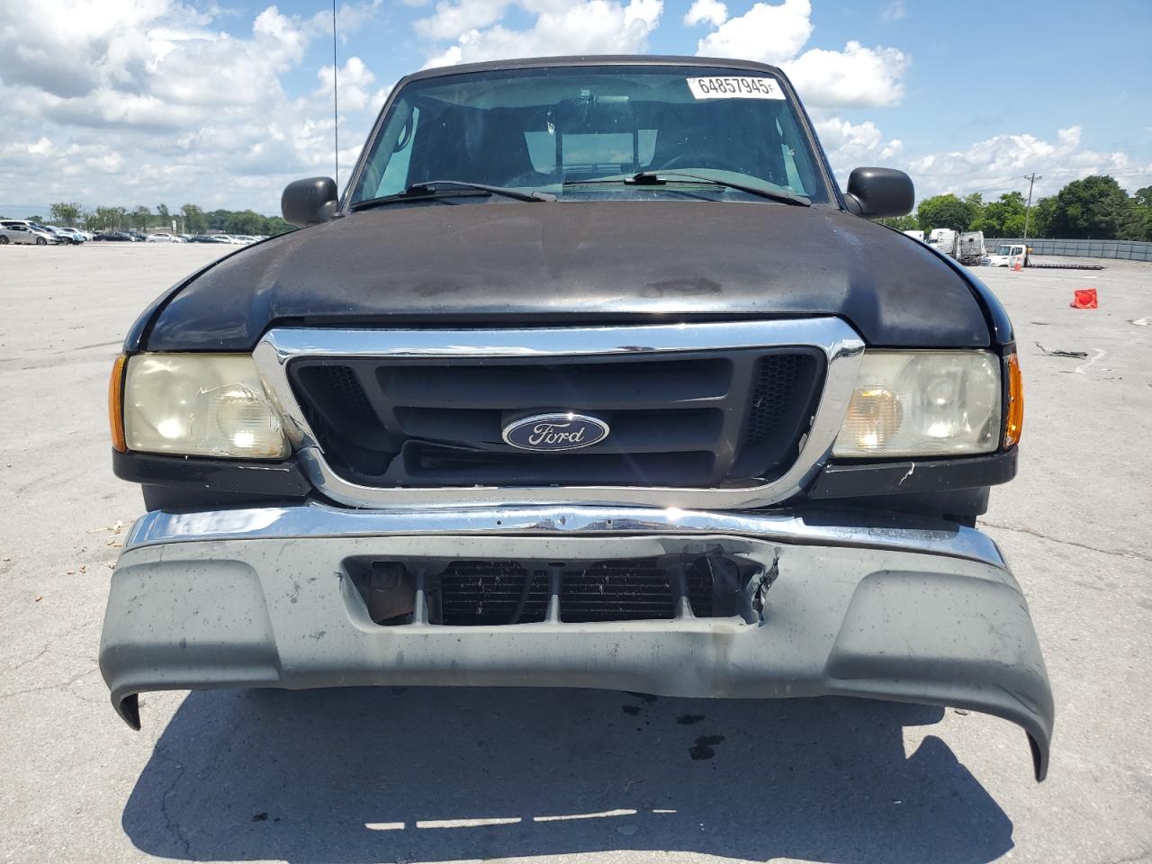 2005 Ford Ranger Super Cab Black vin: 1FTYR14U65PA50847