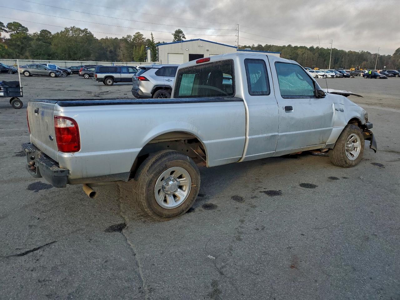 2005 Ford Ranger Super Cab Silver vin: 1FTYR14U65PA67907