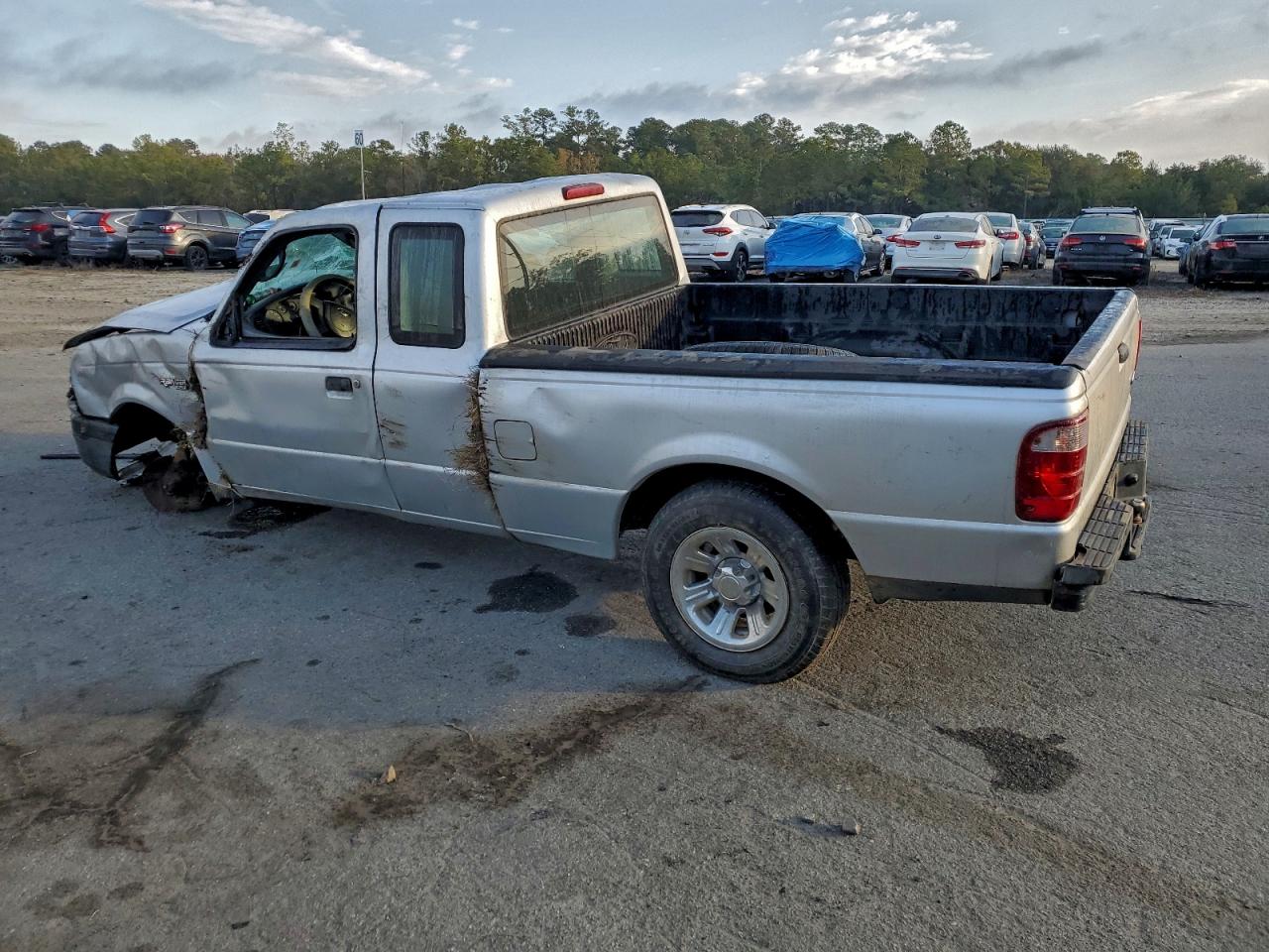 2005 Ford Ranger Super Cab Silver vin: 1FTYR14U65PA67907
