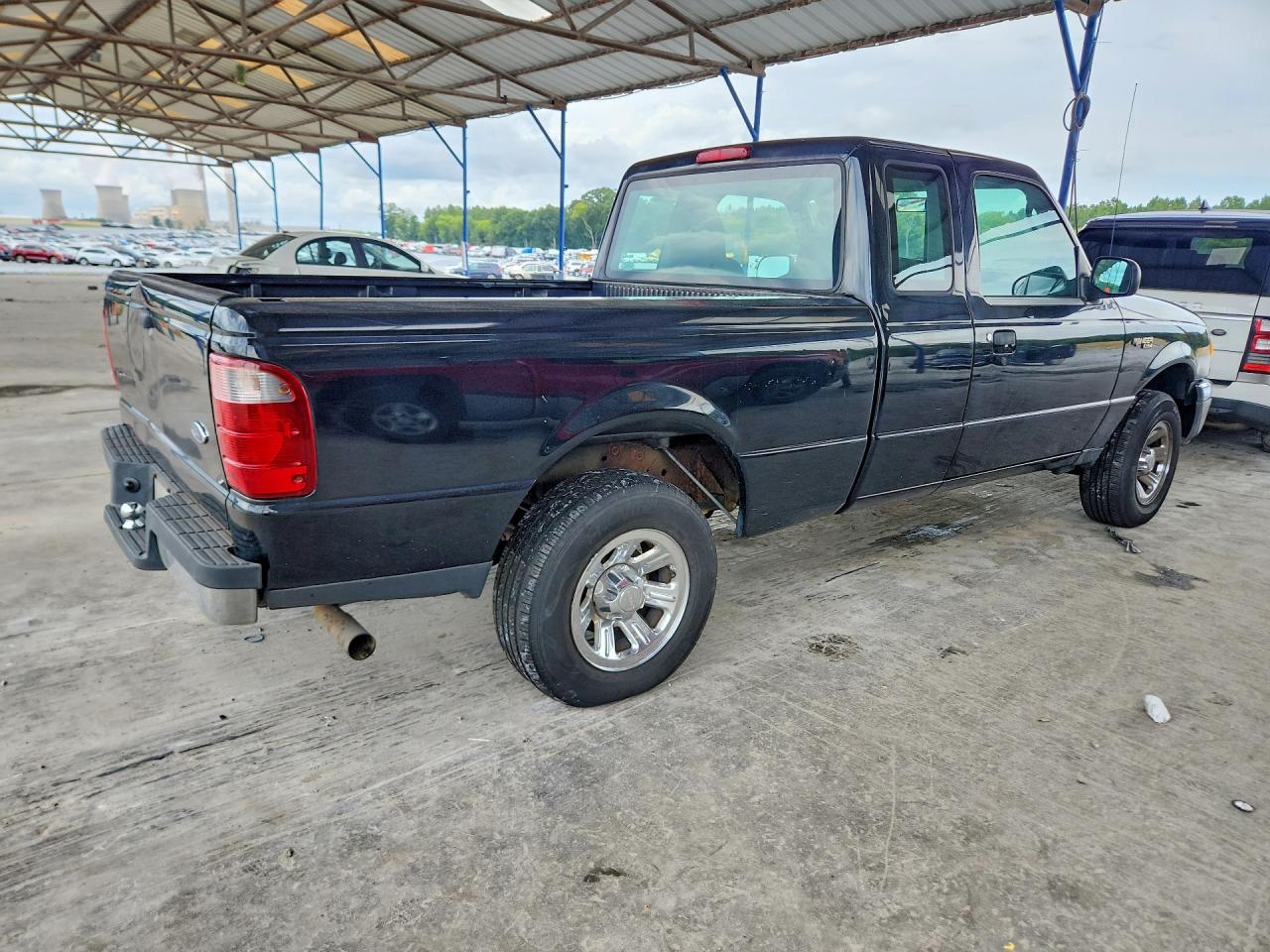 2005 Ford Ranger Super Cab Black vin: 1FTYR14U65PA88188