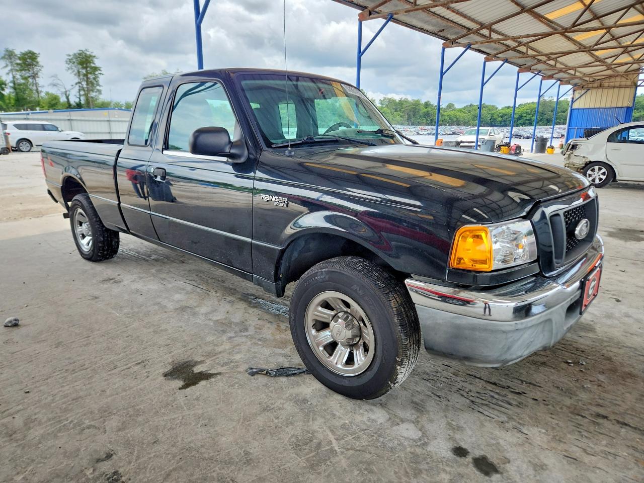 2005 Ford Ranger Super Cab Black vin: 1FTYR14U65PA88188