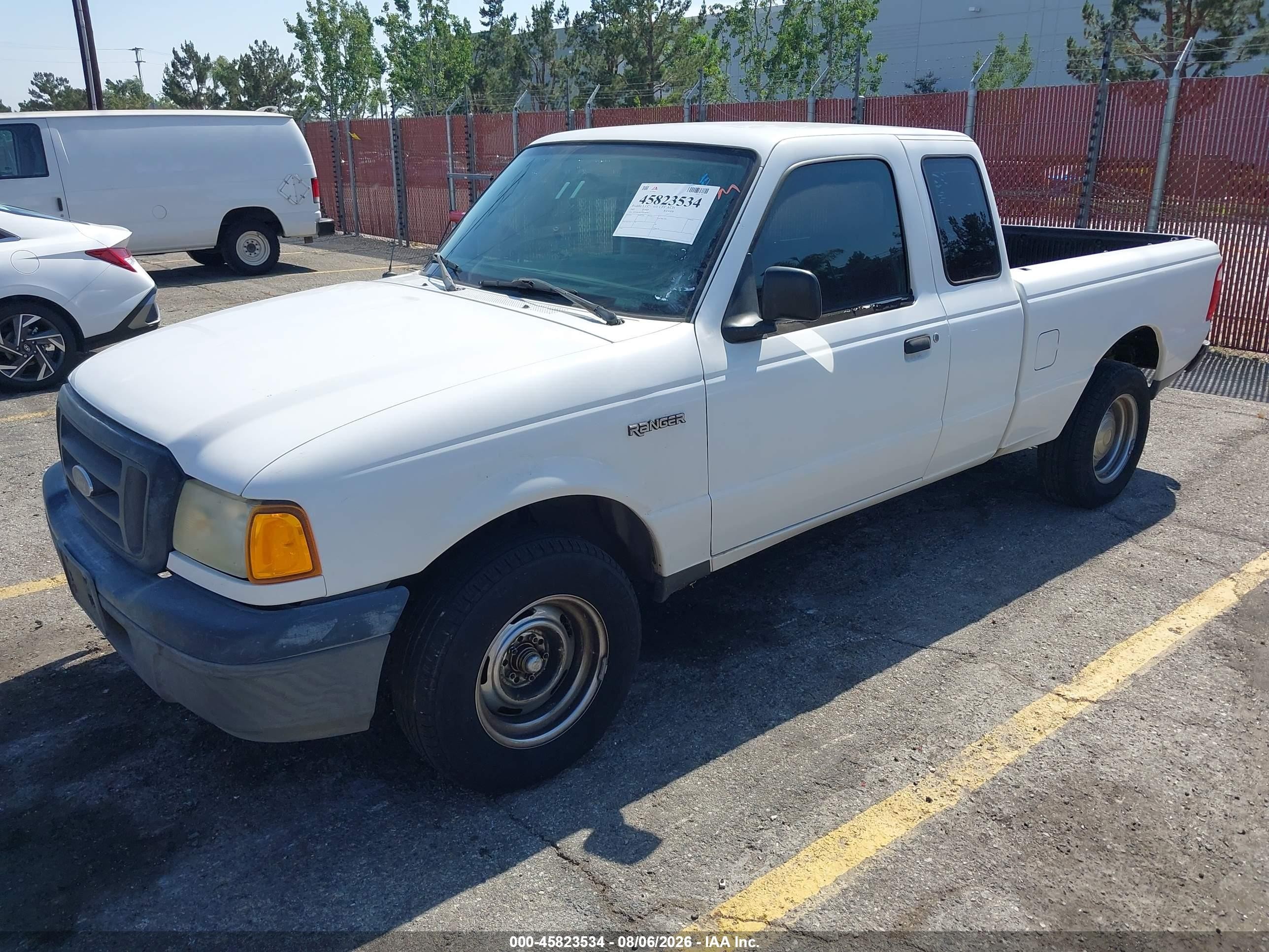 2005 Ford Ranger Edge/stx/xl/xlt White vin: 1FTYR14U65PA88787