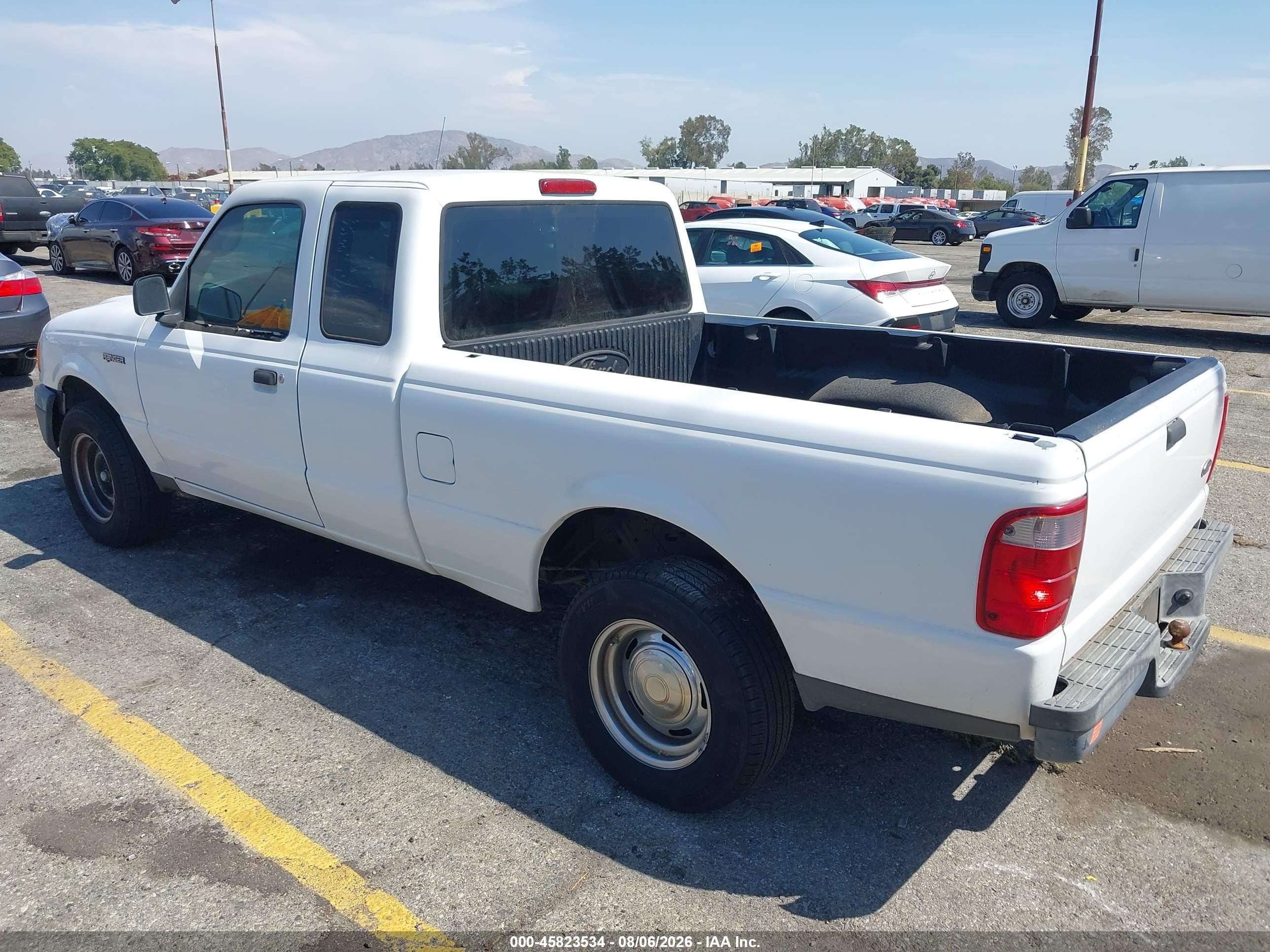2005 Ford Ranger Edge/stx/xl/xlt White vin: 1FTYR14U65PA88787