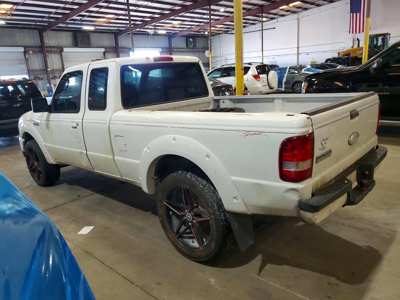 2006 Ford Ranger Super Cab White vin: 1FTYR14U66PA23889