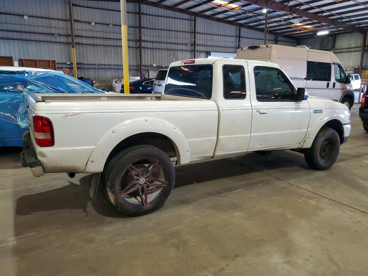 2006 Ford Ranger Super Cab White vin: 1FTYR14U66PA23889
