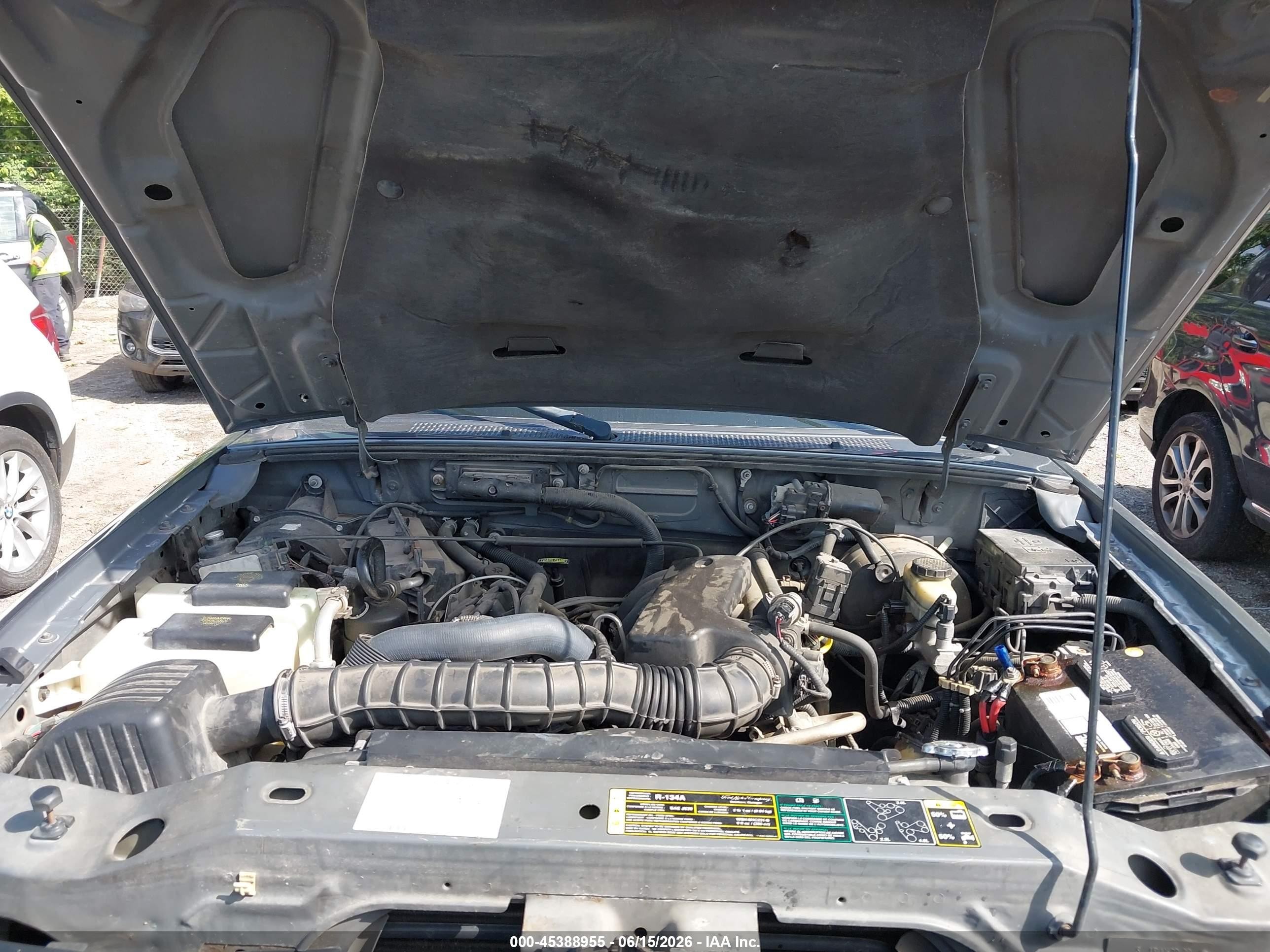2006 Ford Ranger Sport/stx/xl/xlt Gray vin: 1FTYR14U66PA30373
