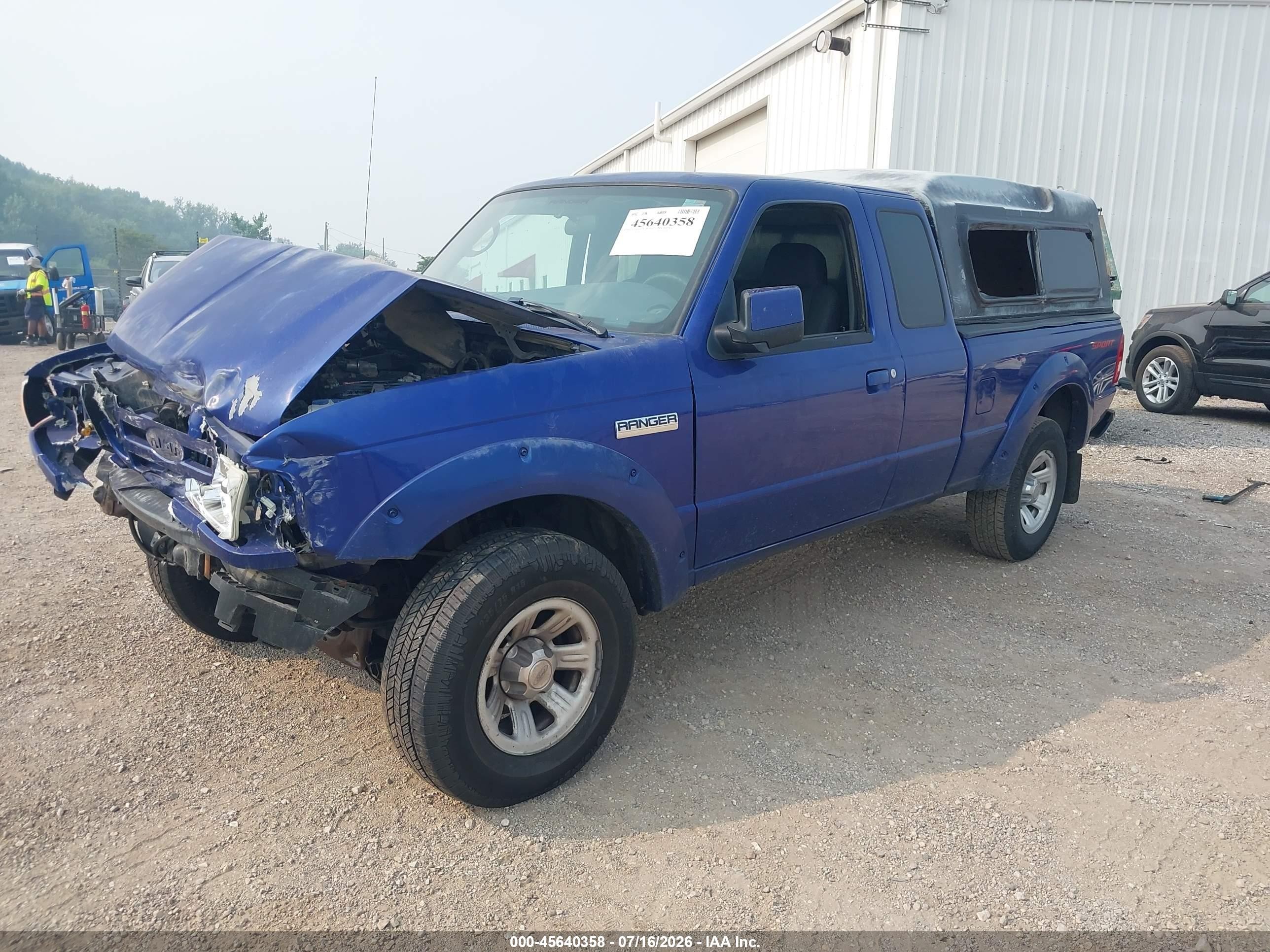 2006 Ford Ranger Sport/stx/xl/xlt Blue vin: 1FTYR14U66PA58884