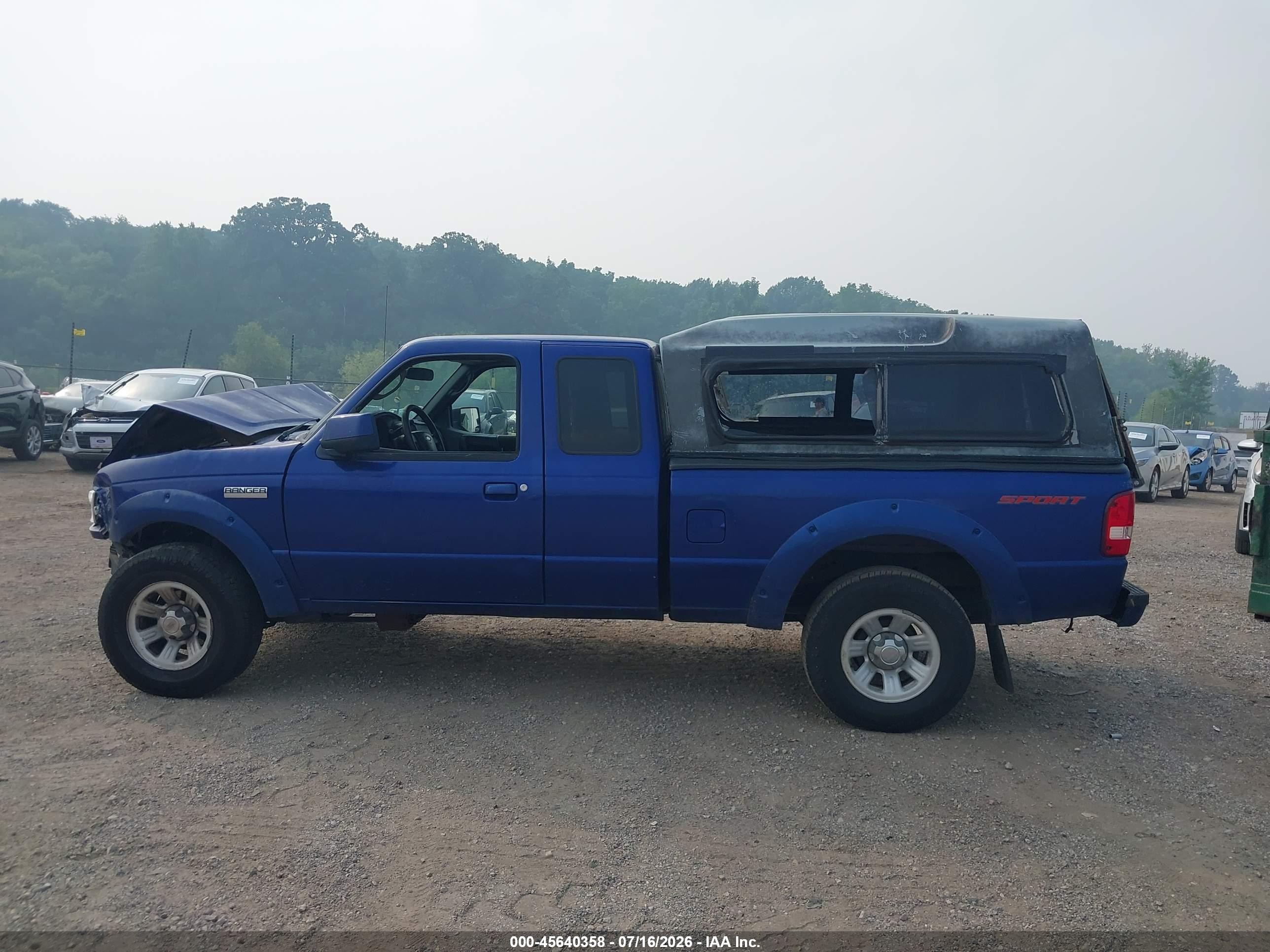 2006 Ford Ranger Sport/stx/xl/xlt Blue vin: 1FTYR14U66PA58884