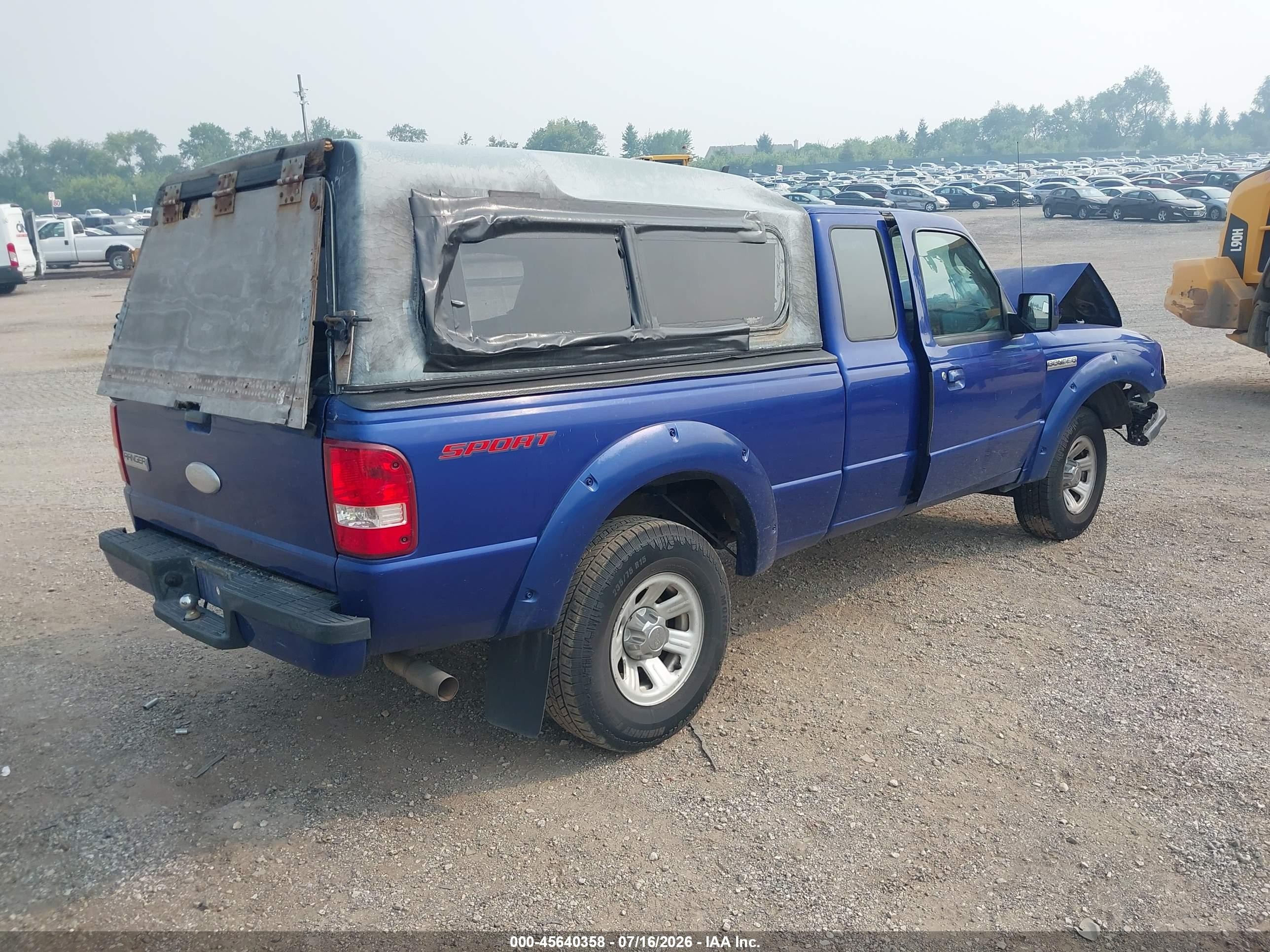 2006 Ford Ranger Sport/stx/xl/xlt Blue vin: 1FTYR14U66PA58884