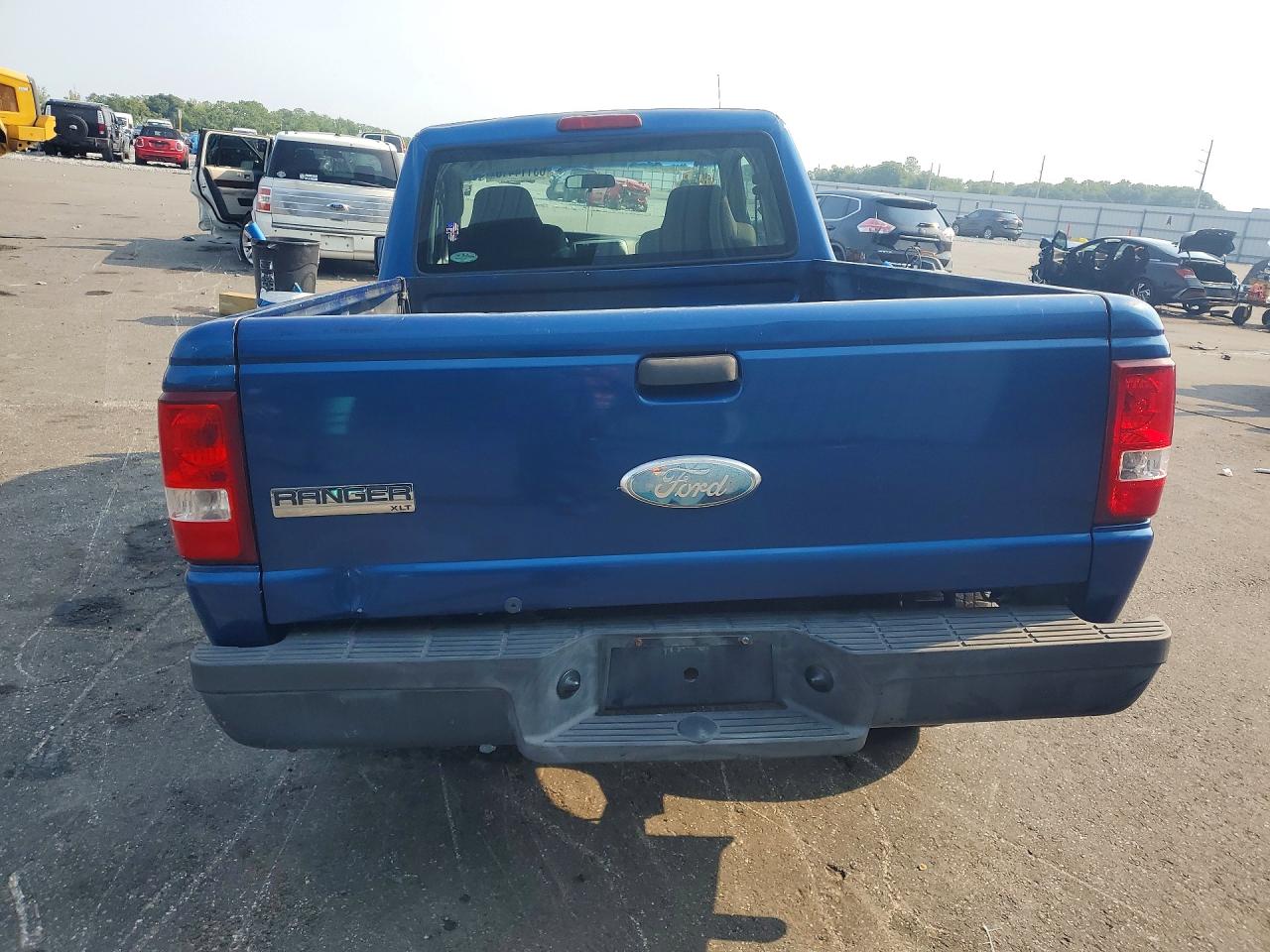 2007 Ford Ranger Super Cab Blue vin: 1FTYR14U67PA37938