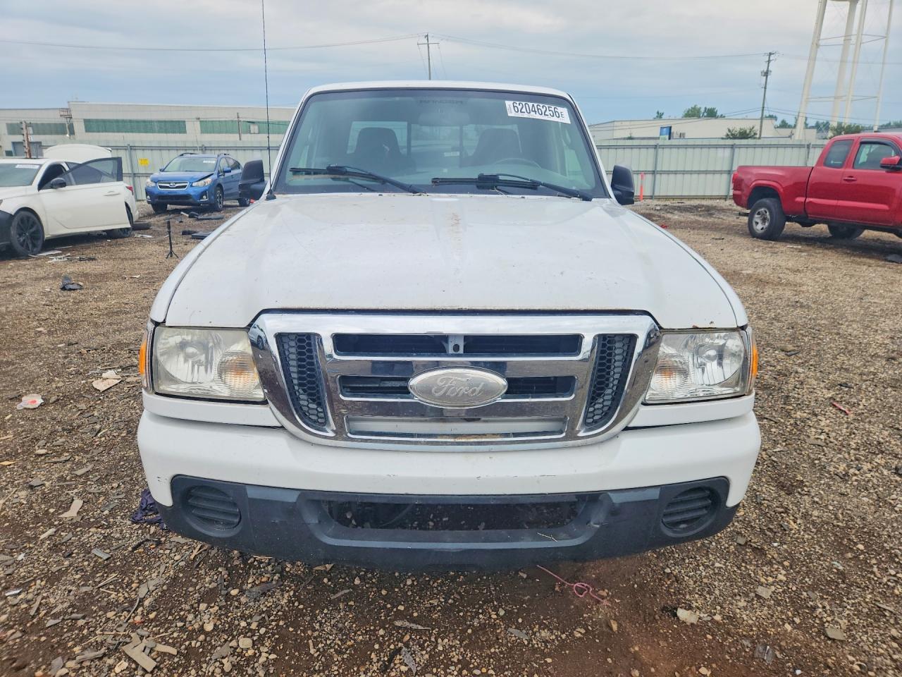 2008 Ford Ranger Super Cab White vin: 1FTYR14U68PA95713