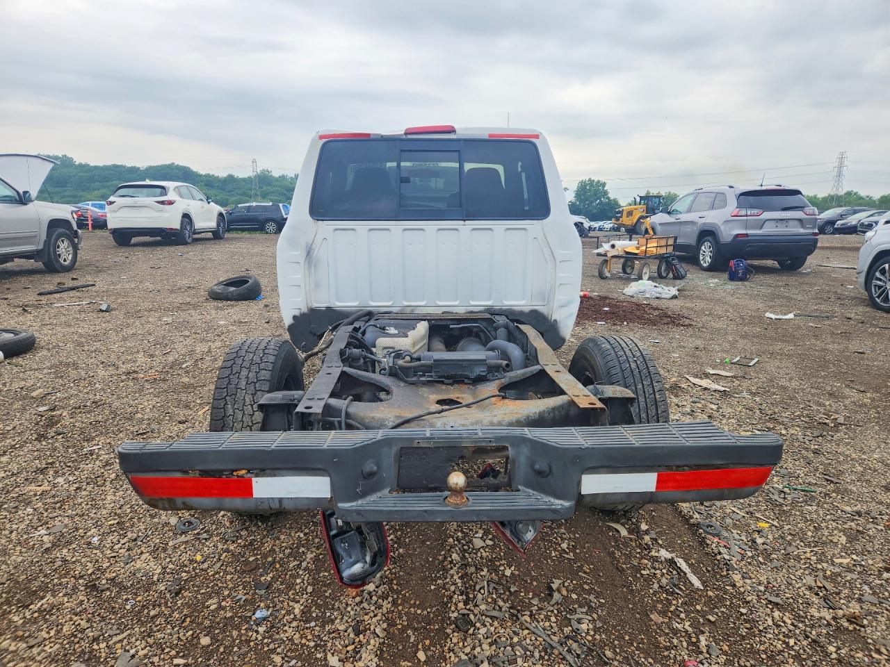2008 Ford Ranger Super Cab White vin: 1FTYR14U68PA95713