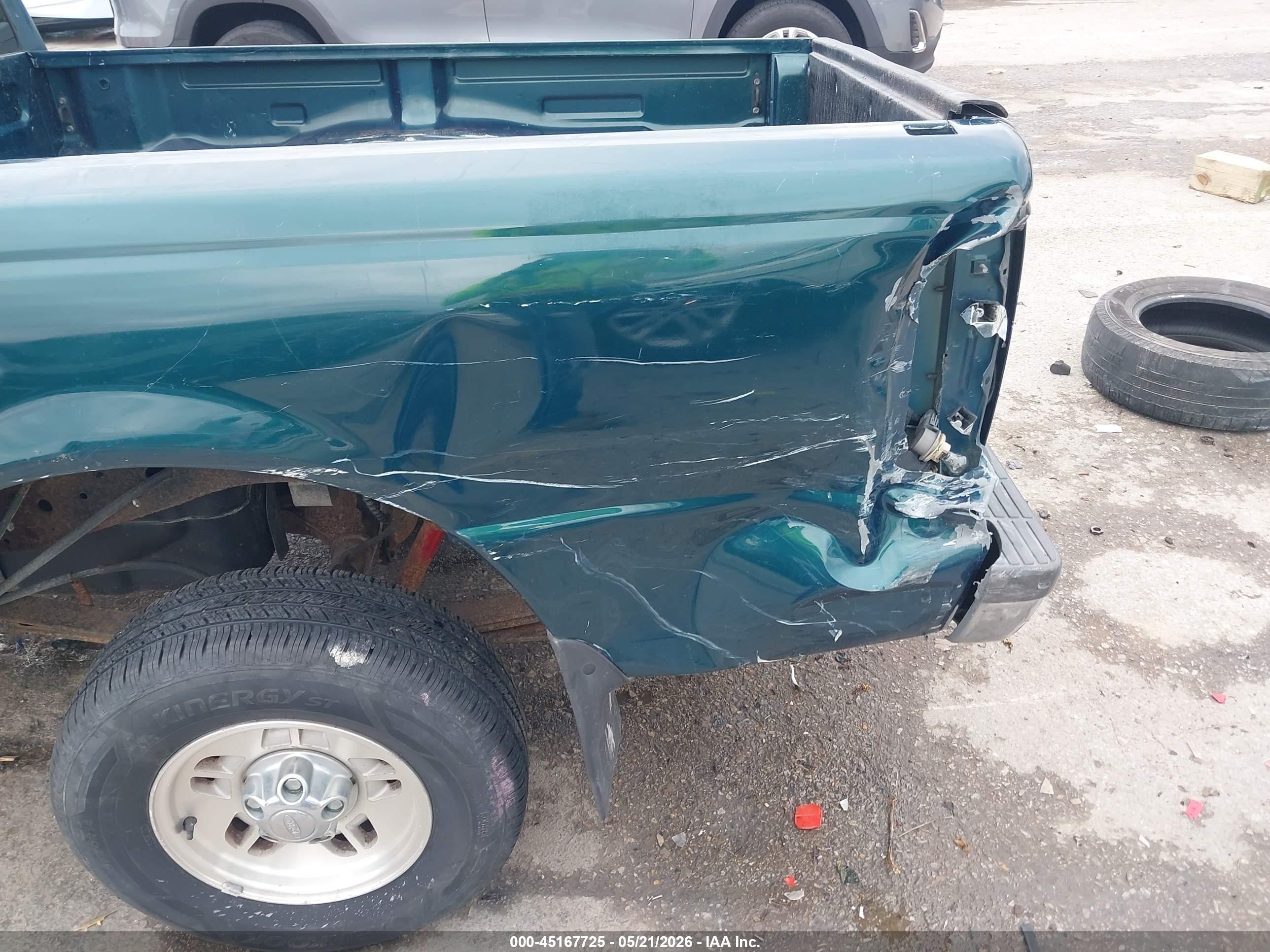 1998 Ford Ranger Splash/xl/xlt Green vin: 1FTYR14U6WPA44399