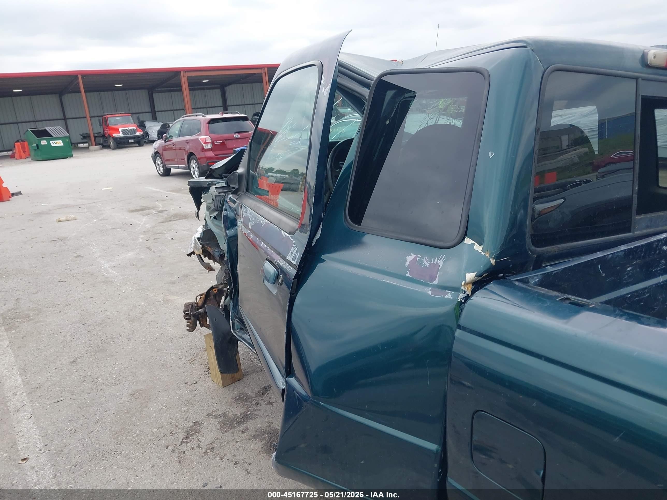 1998 Ford Ranger Splash/xl/xlt Green vin: 1FTYR14U6WPA44399