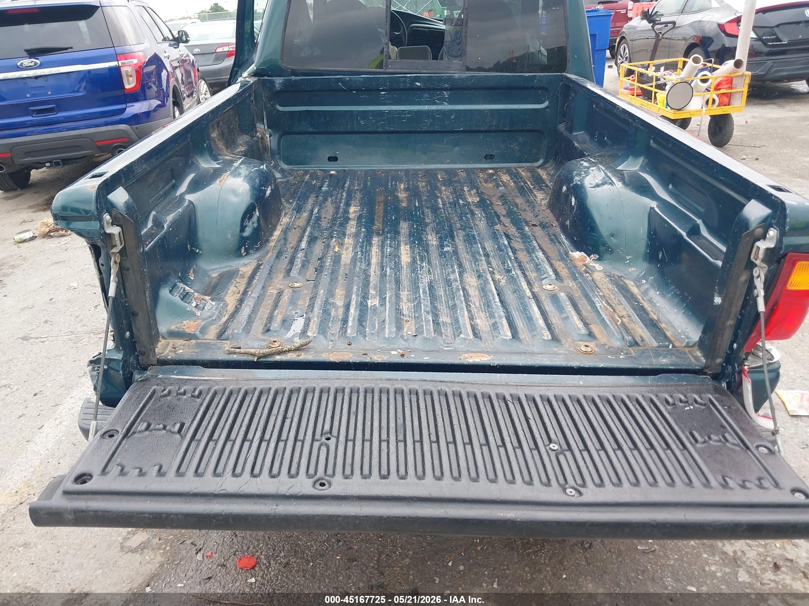 1998 Ford Ranger Splash/xl/xlt Green vin: 1FTYR14U6WPA44399