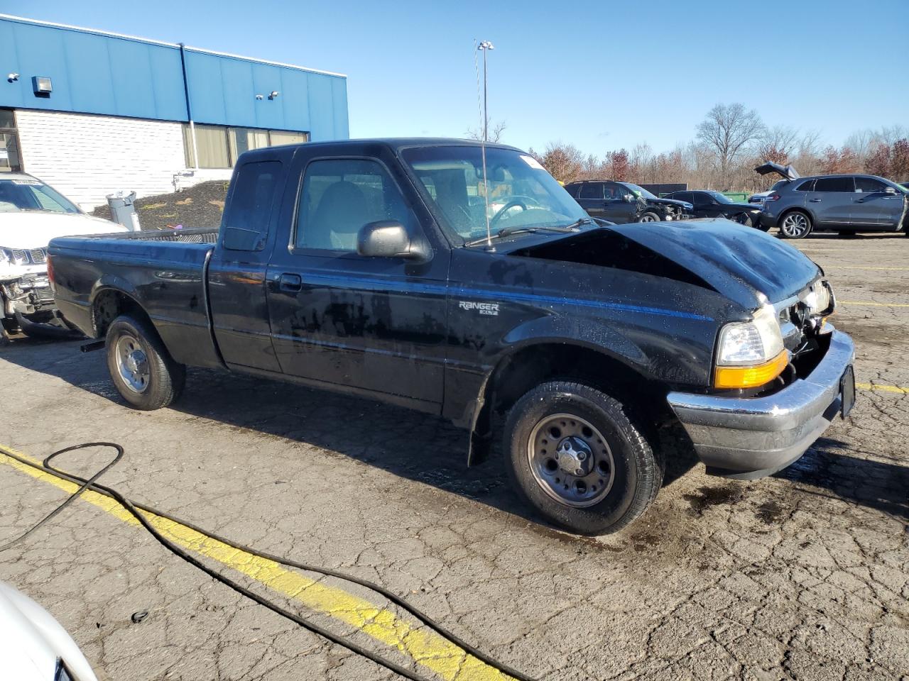 1998 Ford Ranger Super Cab Black vin: 1FTYR14U6WTA73442