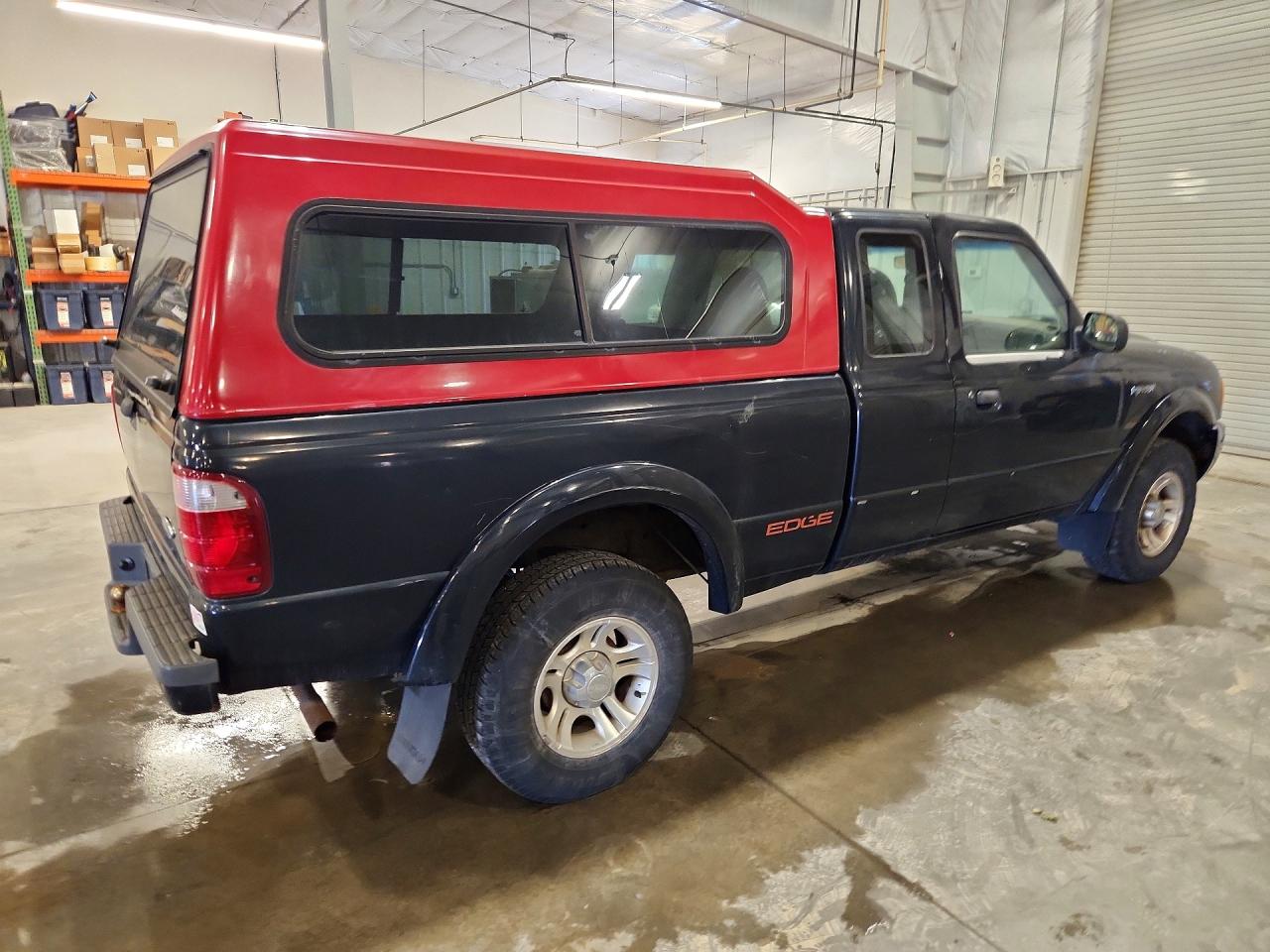 2001 Ford Ranger Super Cab Black vin: 1FTYR14U71PA35395