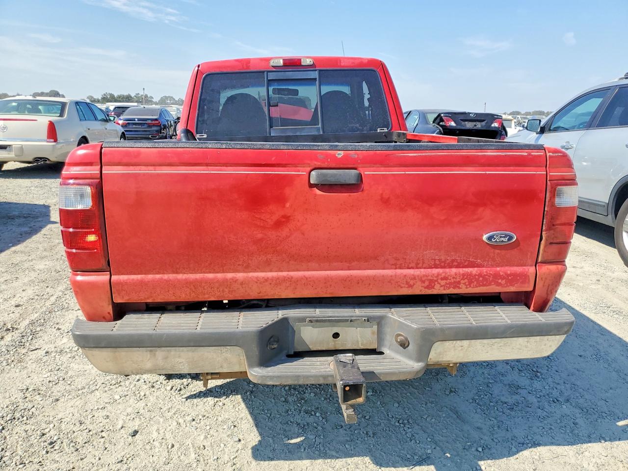 2001 Ford Ranger Super Cab Red vin: 1FTYR14U71PA37468