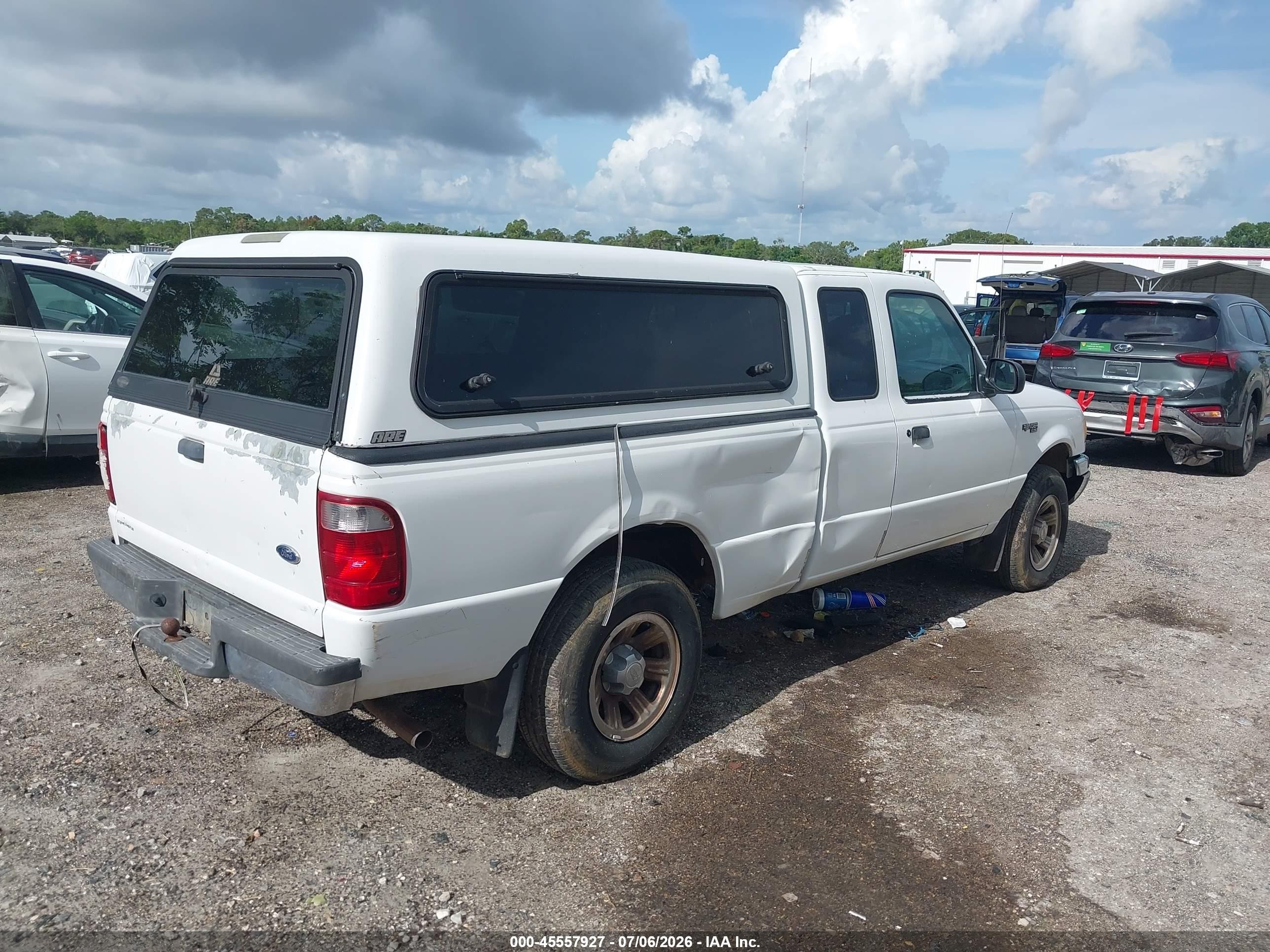 2001 Ford Ranger Edge/xl/xlt White vin: 1FTYR14U71PA73113