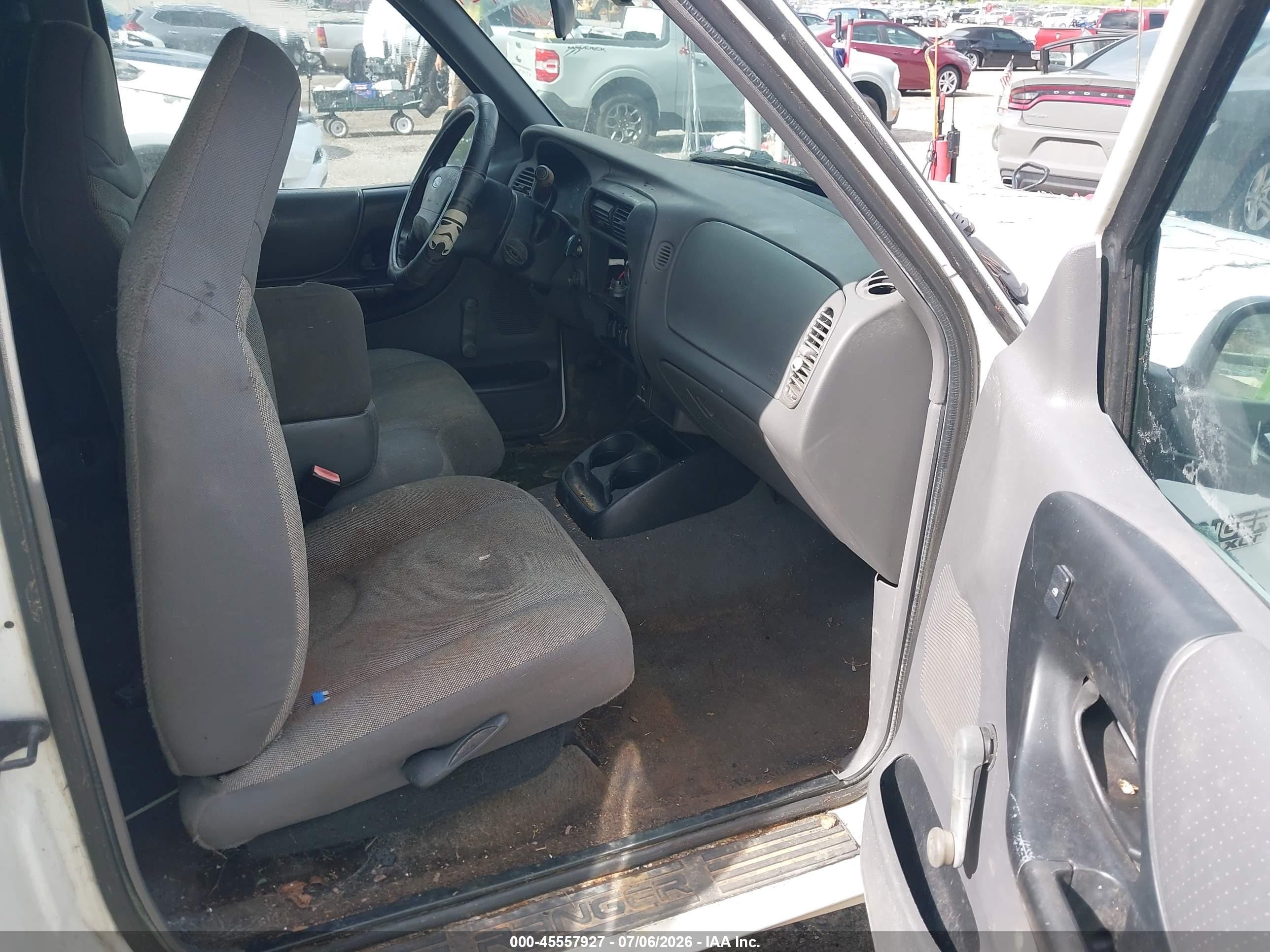 2001 Ford Ranger Edge/xl/xlt White vin: 1FTYR14U71PA73113