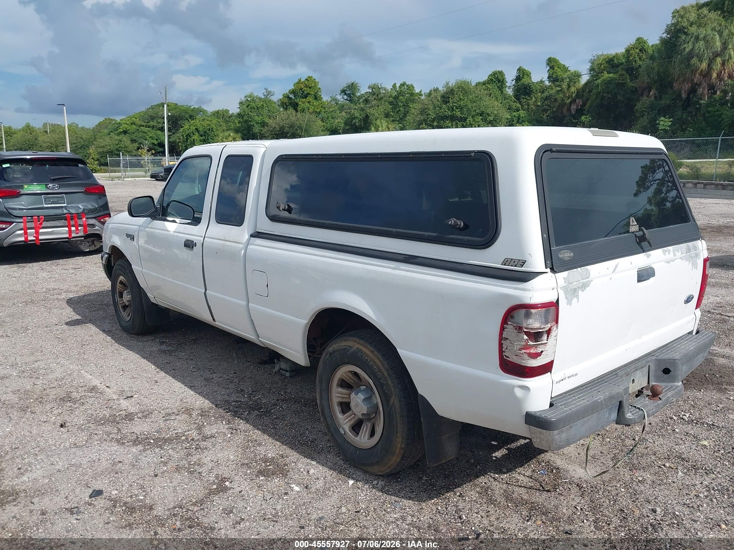 2001 Ford Ranger Edge/xl/xlt White vin: 1FTYR14U71PA73113