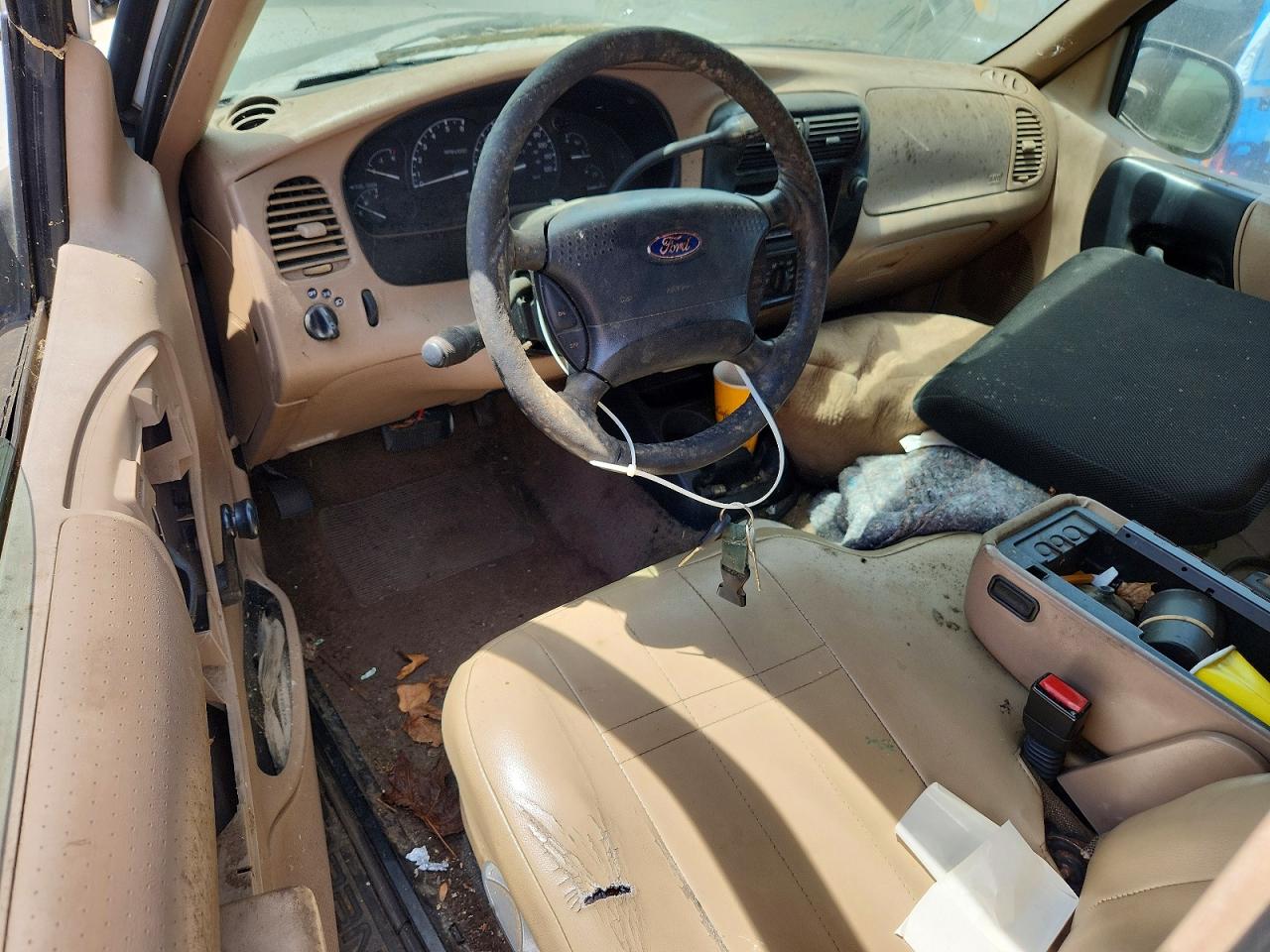 2000 Ford Ranger White vin: 1FTYR14U71PA78442