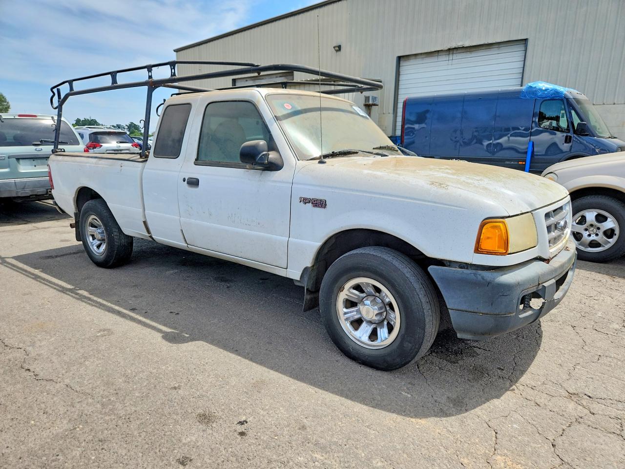 2000 Ford Ranger White vin: 1FTYR14U71PA78442