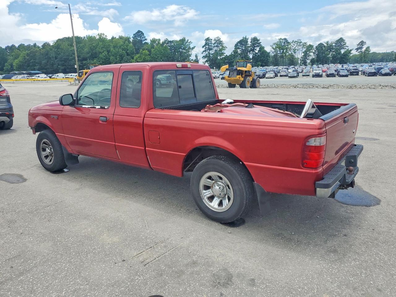 2002 Ford Ranger Super Cab Burgundy vin: 1FTYR14U72TA03975