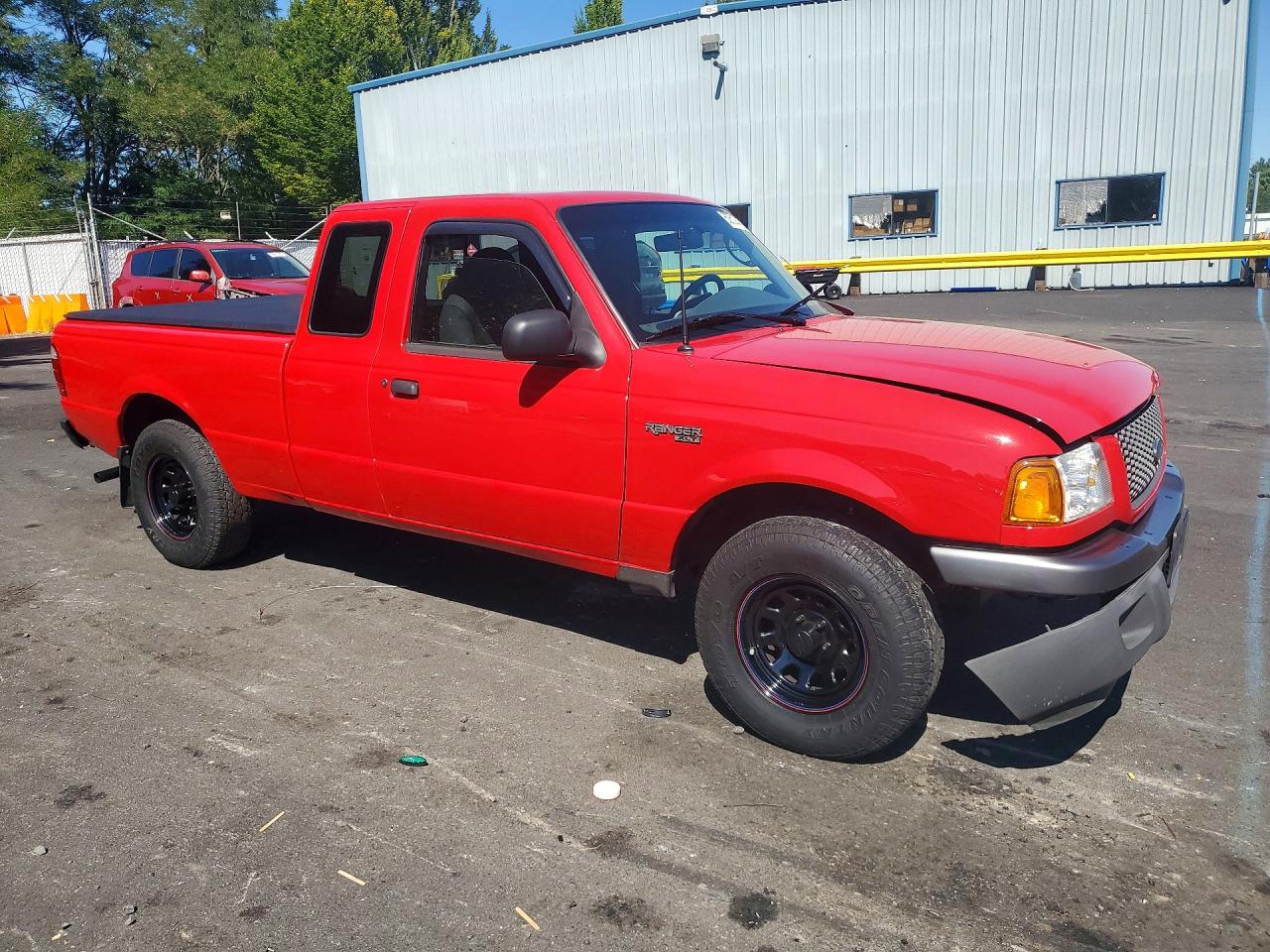 2003 Ford Ranger Super Cab Red vin: 1FTYR14U73PB71576