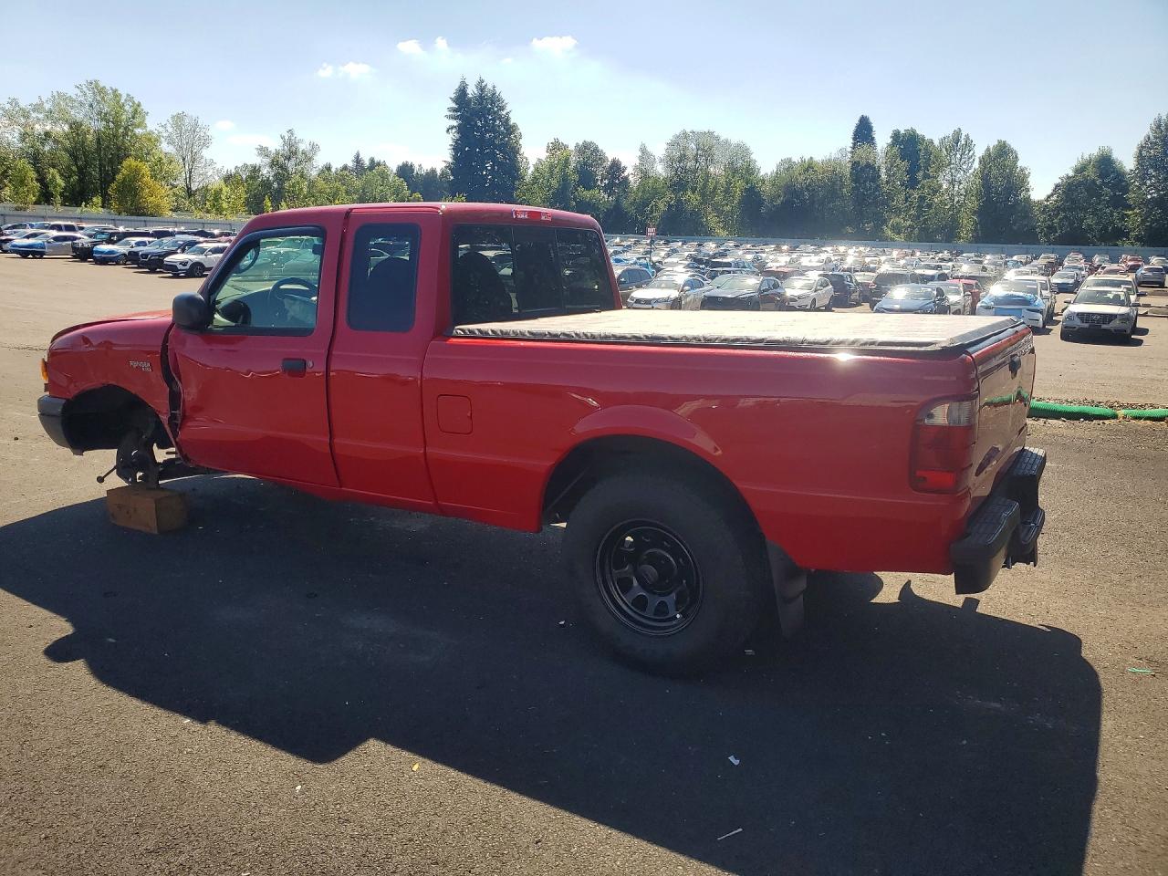 2003 Ford Ranger Super Cab Red vin: 1FTYR14U73PB71576