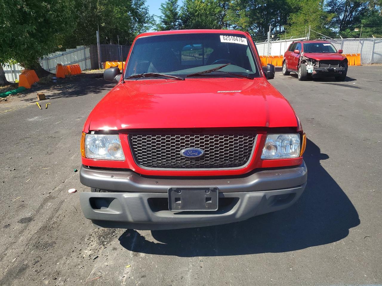 2003 Ford Ranger Super Cab Red vin: 1FTYR14U73PB71576