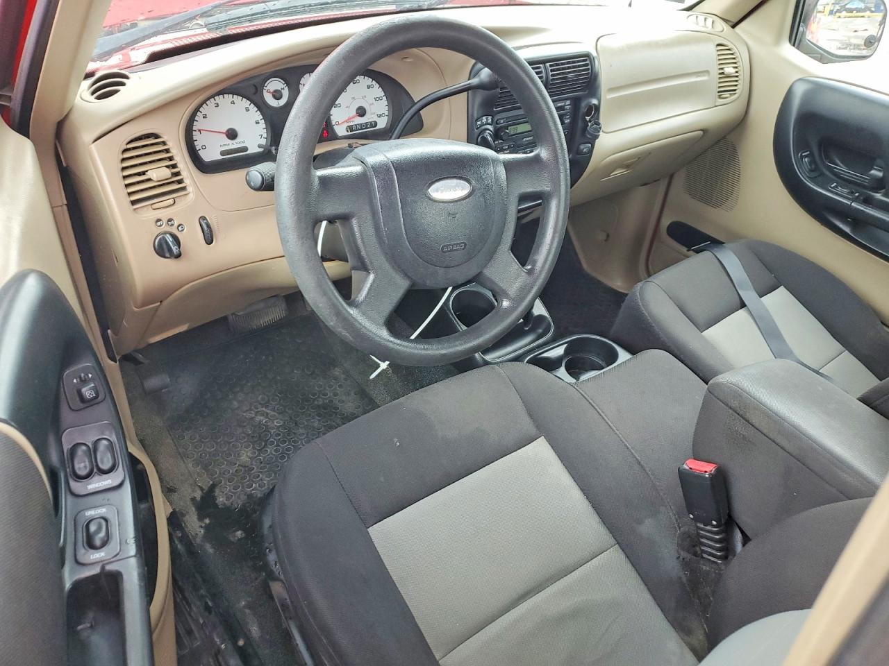 2004 Ford Ranger Super Cab Red vin: 1FTYR14U74PA11747