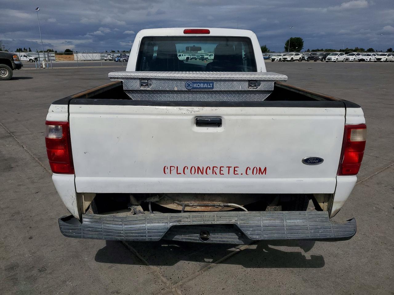 2004 Ford Ranger Super Cab White vin: 1FTYR14U74PB42435