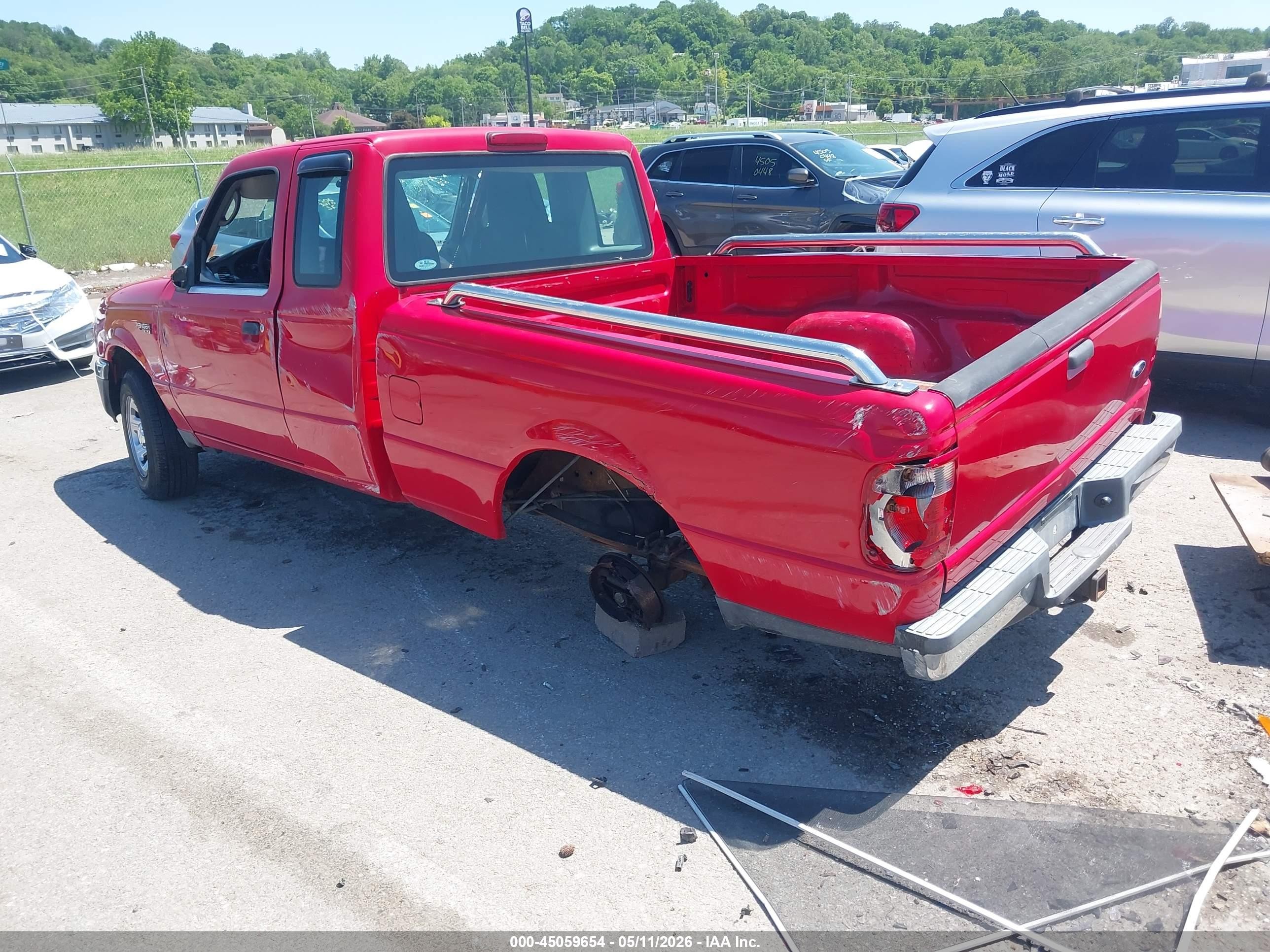 2004 Ford Ranger Edge/tremor/xl/xlt Red vin: 1FTYR14U74PB45917