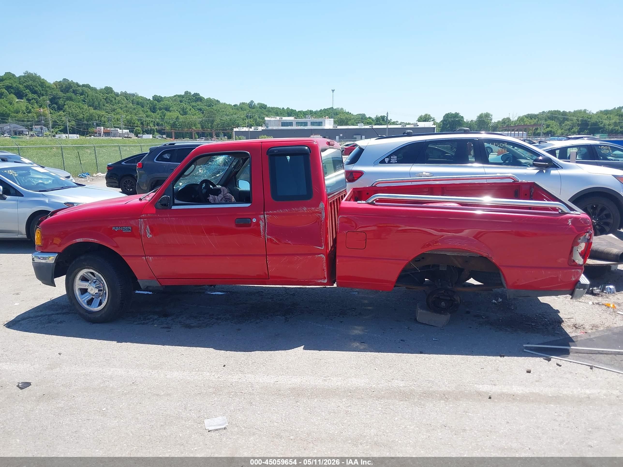 2004 Ford Ranger Edge/tremor/xl/xlt Red vin: 1FTYR14U74PB45917