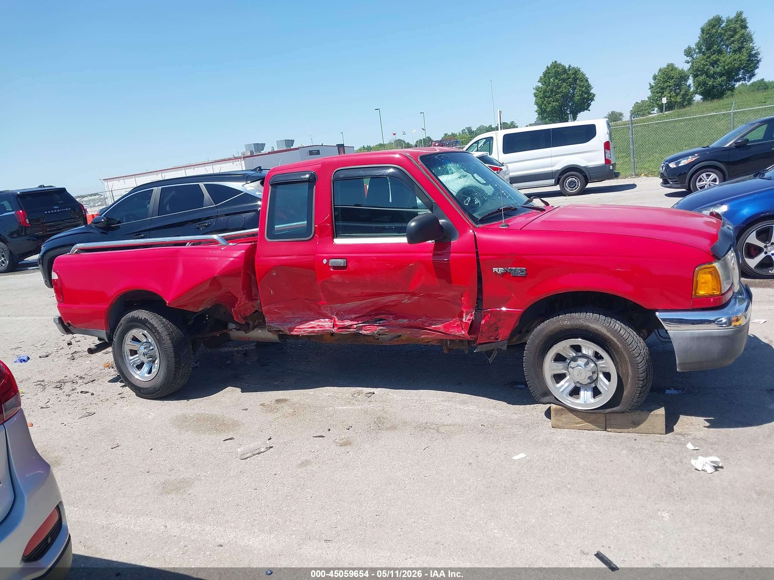 2004 Ford Ranger Edge/tremor/xl/xlt Red vin: 1FTYR14U74PB45917