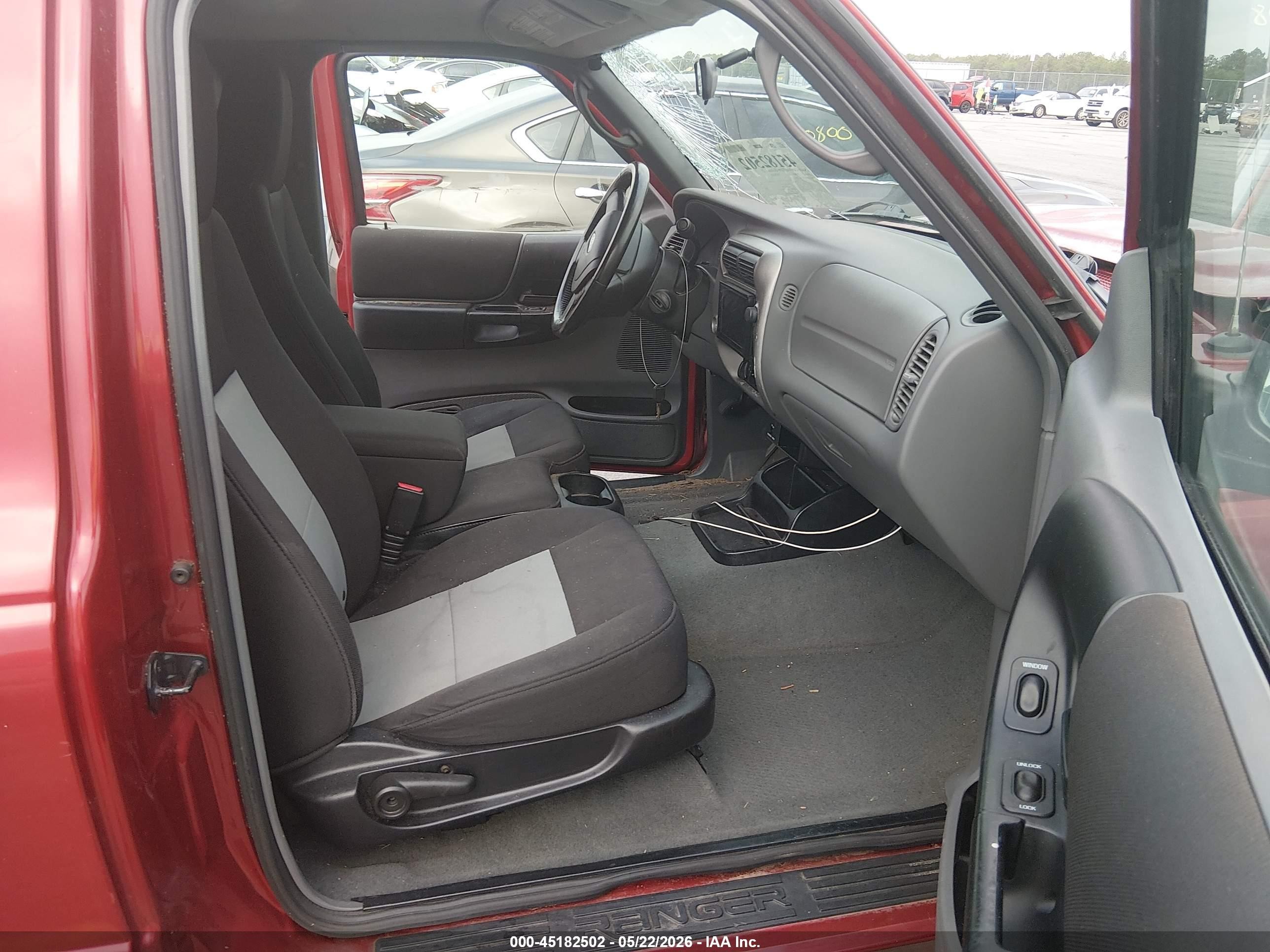 2004 Ford Ranger Edge/tremor/xl/xlt Burgundy vin: 1FTYR14U74PB52060