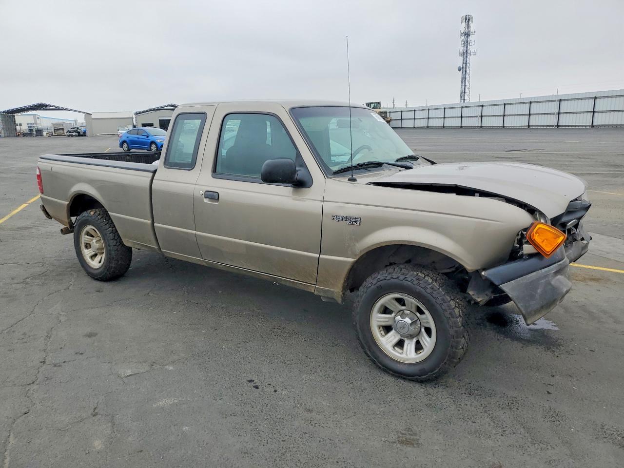 2005 Ford Ranger Super Cab Brown vin: 1FTYR14U75PA46077