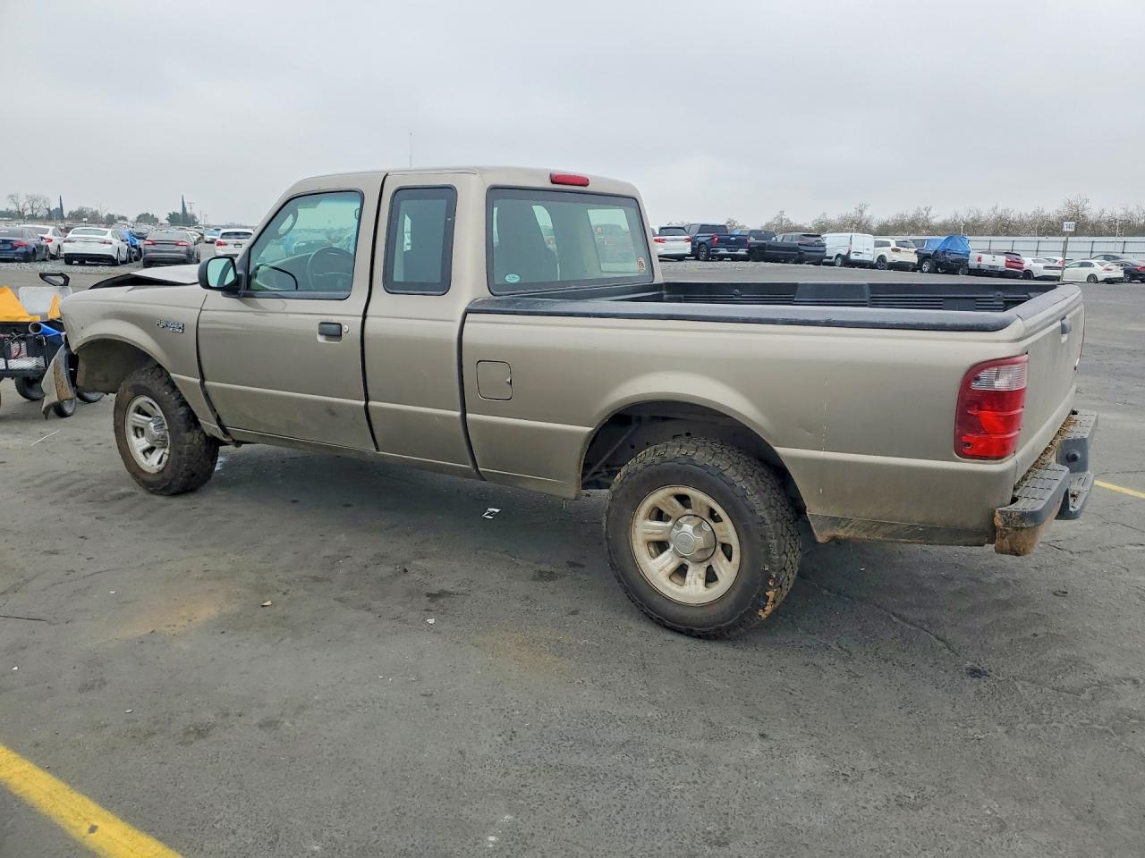 2005 Ford Ranger Super Cab Brown vin: 1FTYR14U75PA46077