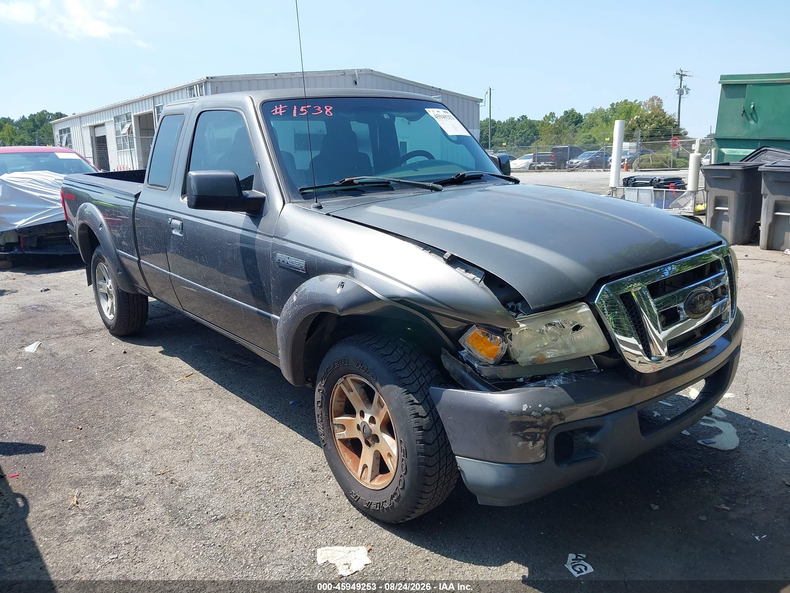 2006 Ford Ranger Sport/stx/xl/xlt Gray vin: 1FTYR14U76PA20743