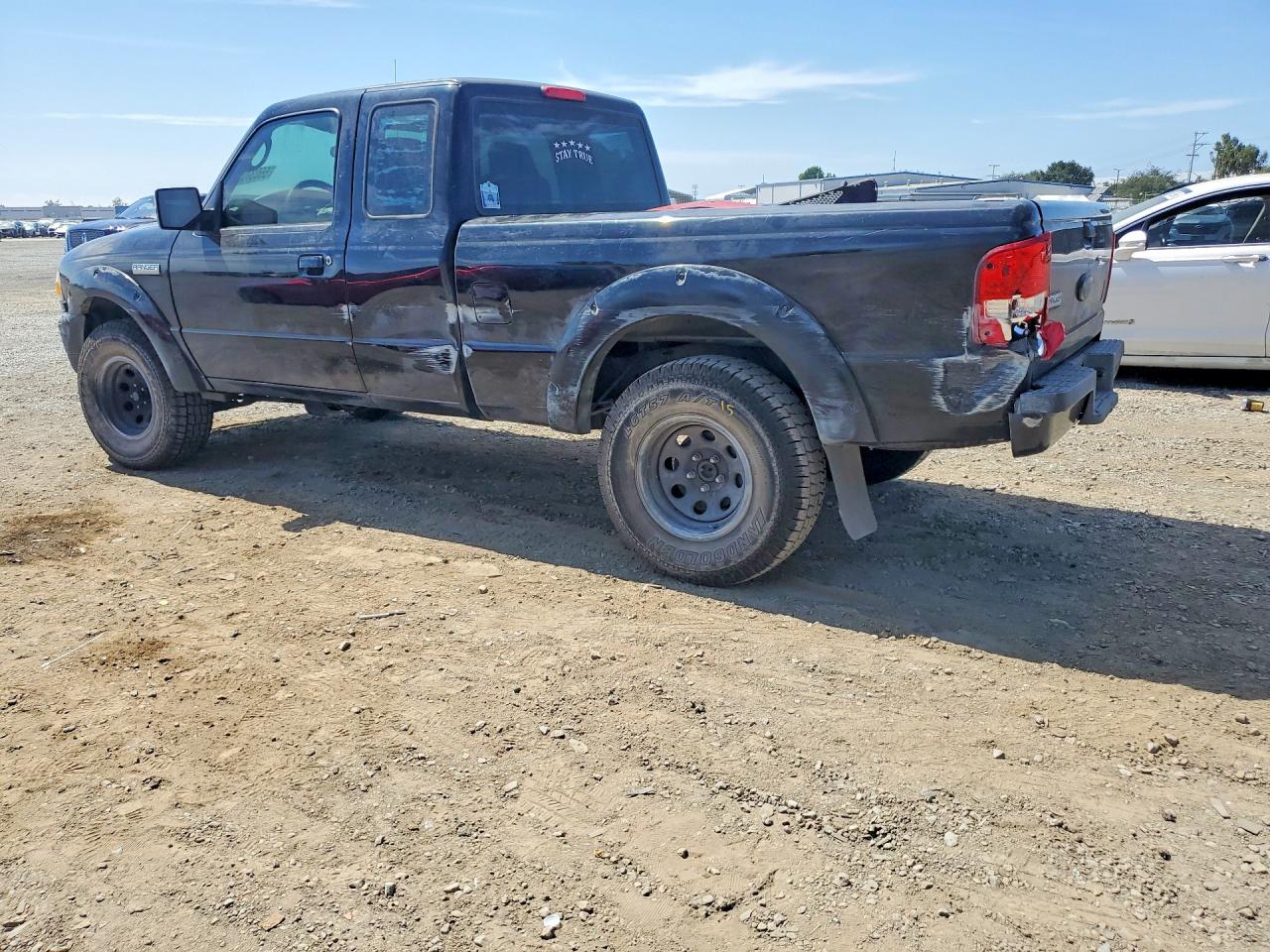 2006 Ford Ranger Super Cab Black vin: 1FTYR14U76PA30673