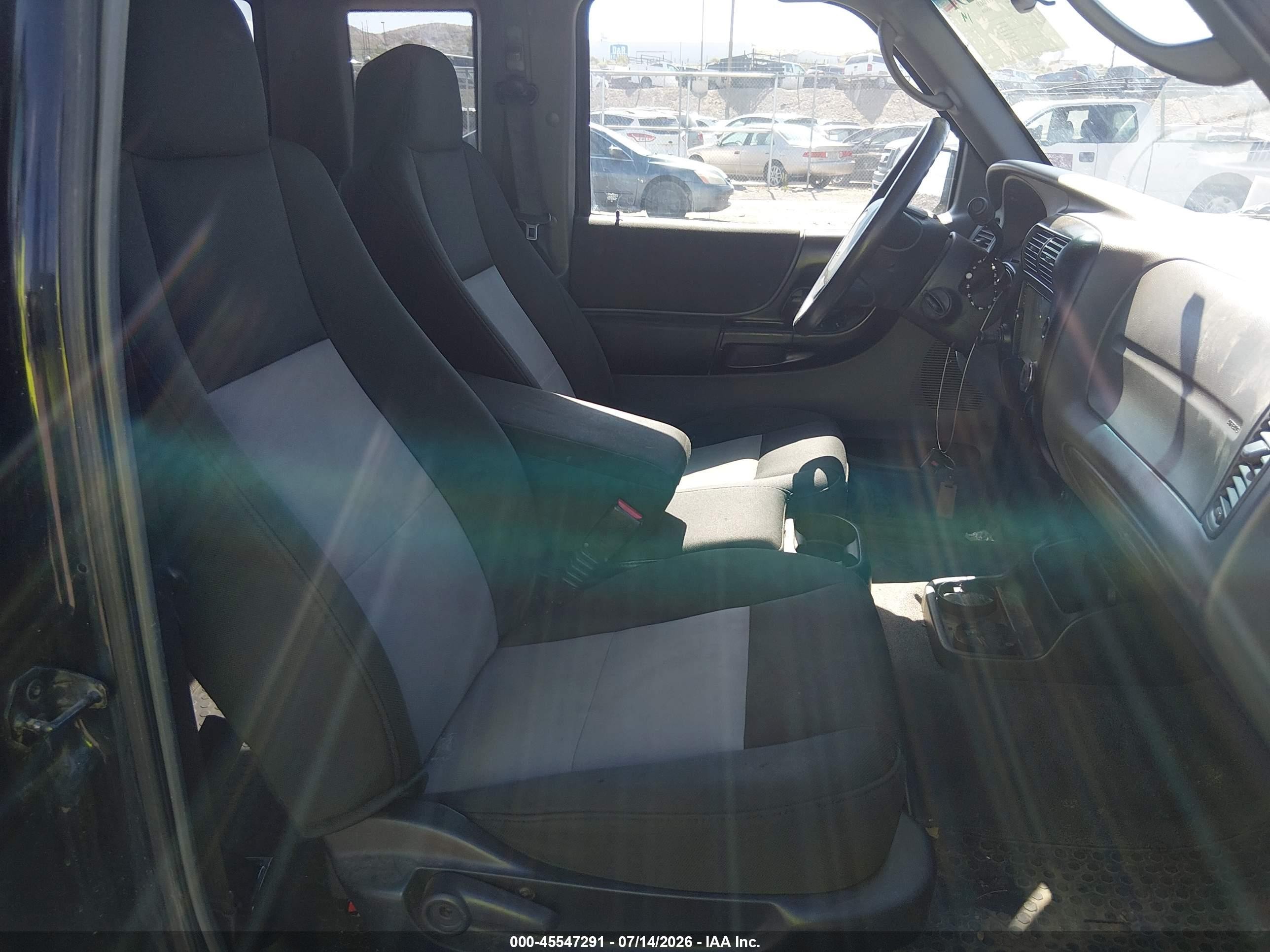 2007 Ford Ranger Sport/stx/xl/xlt Black vin: 1FTYR14U77PA27449