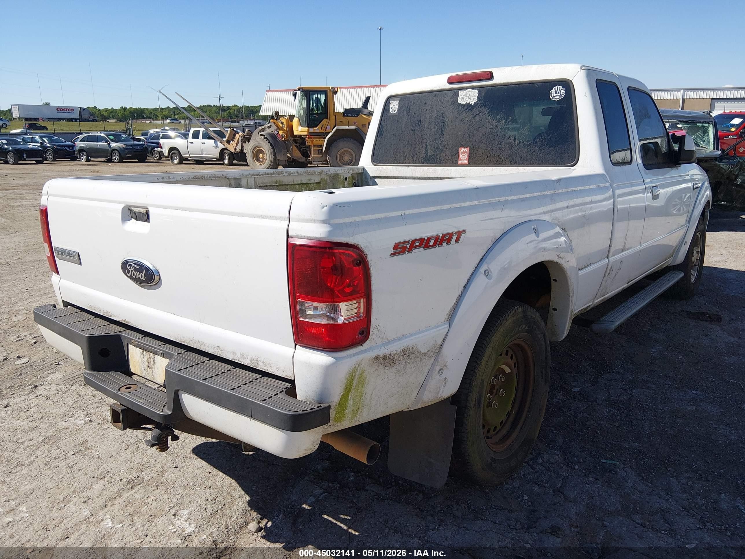 2008 Ford Ranger Sport/xl/xlt White vin: 1FTYR14U78PA33673