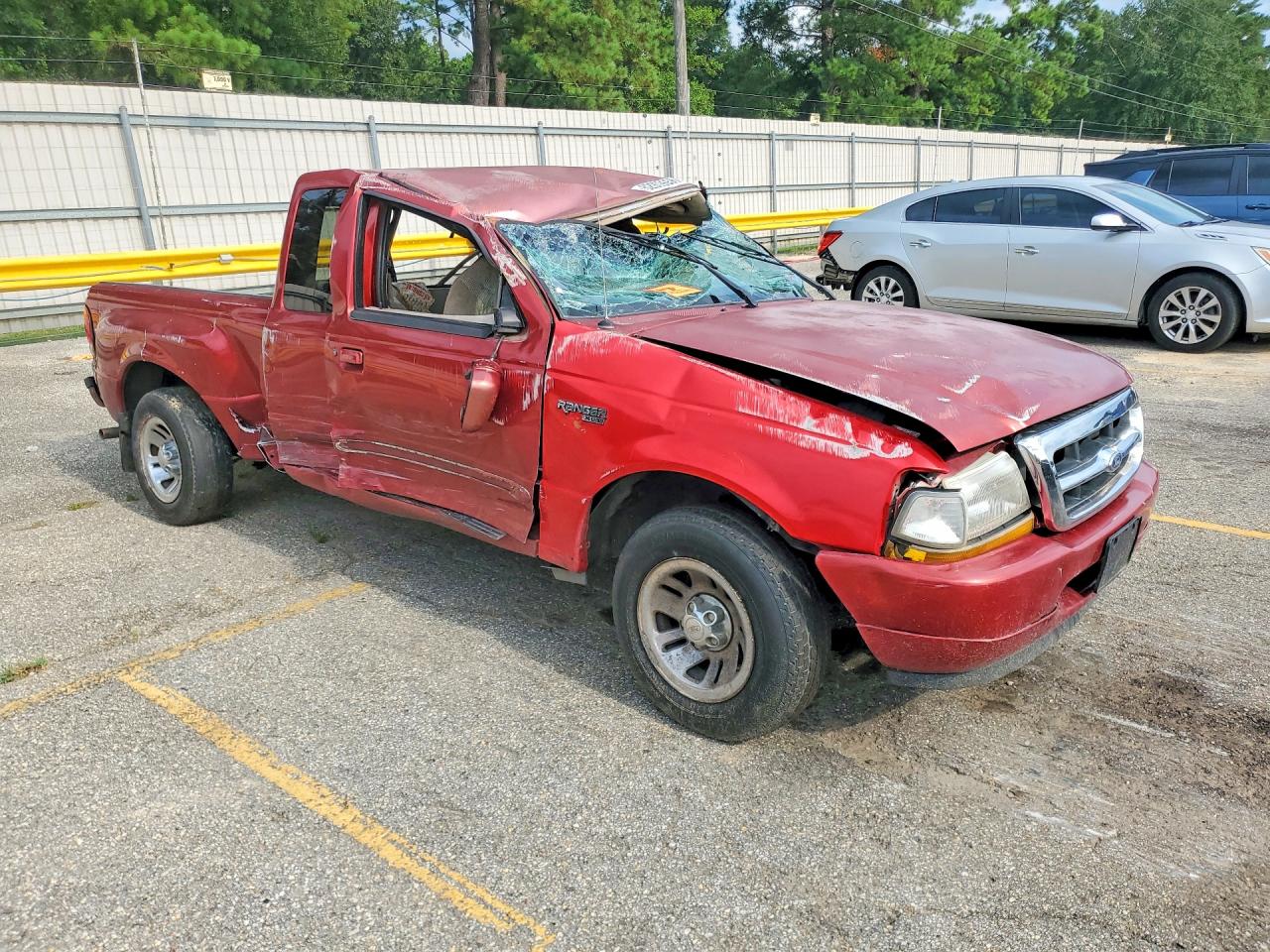 1998 Ford Ranger Super Cab Темно-бордовый vin: 1FTYR14U7WPB23113