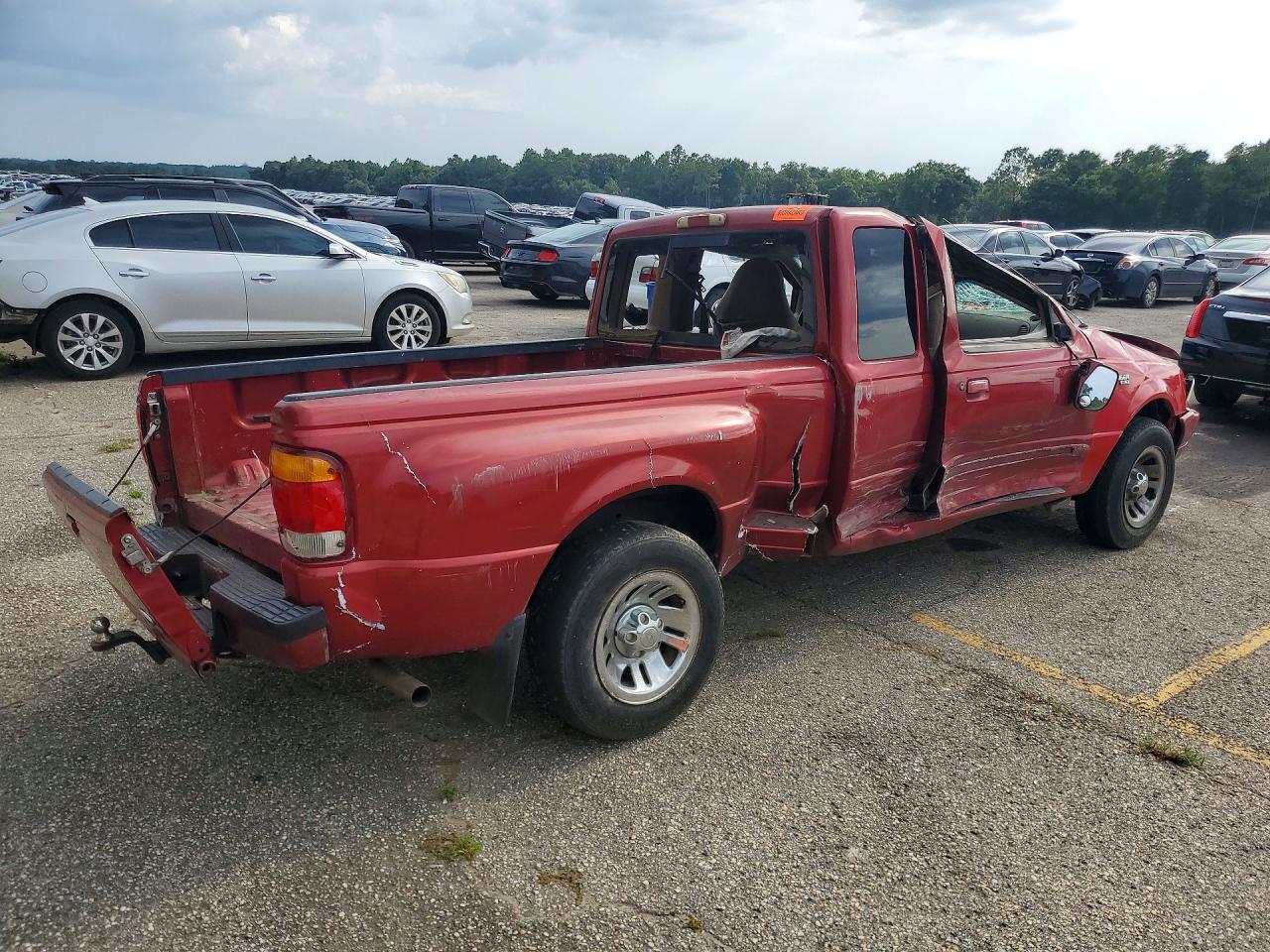 1998 Ford Ranger Super Cab Темно-бордовый vin: 1FTYR14U7WPB23113